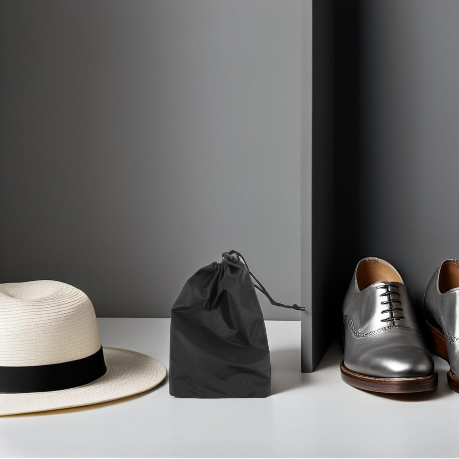 TEHAUX 3Pcs Portable Drawstring Bag Oxford Cloth Laundry Wet Bag for Swimwear Raincoat down Jacket Outdoor Storage Pouch image number 6