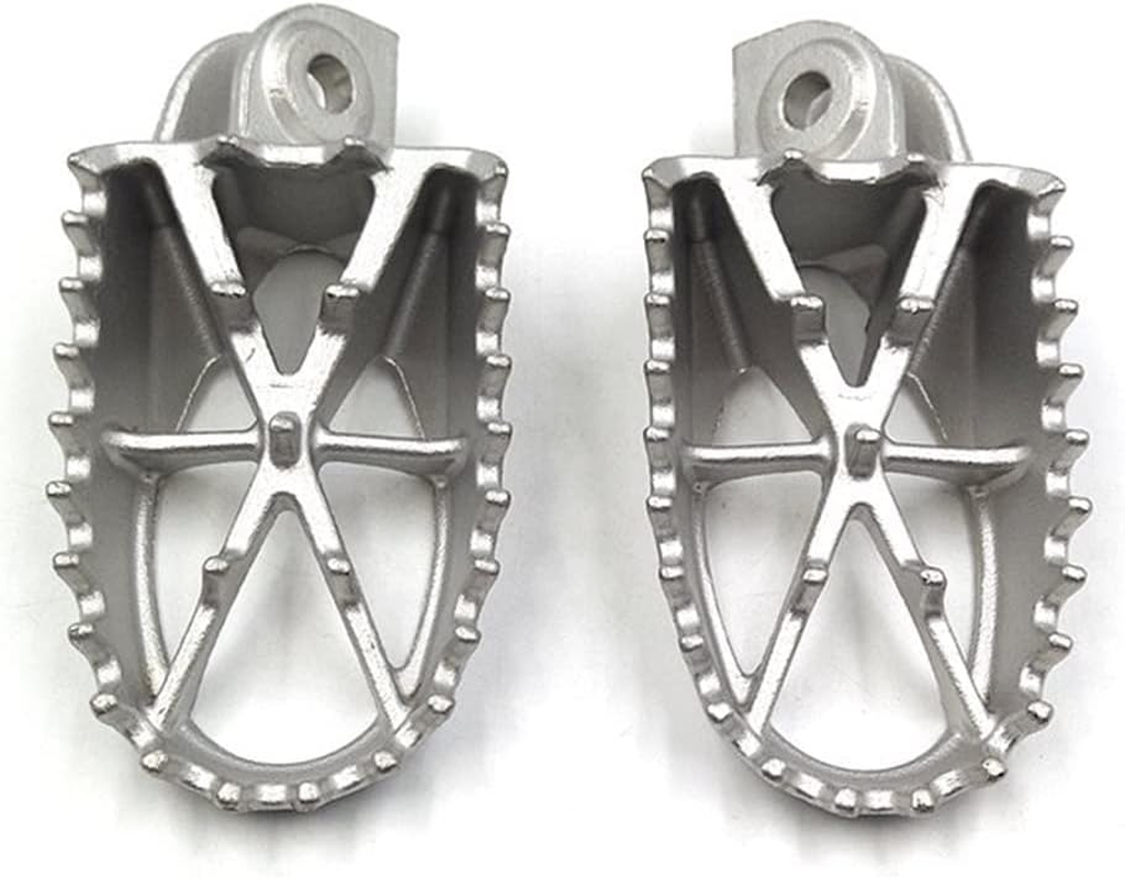 Motocross Footrest Footpegs Foot Pegs Pedals for Motorbike Motorcycle Dirt Bike Pit Bikes Universal Modified Accessories image number 3