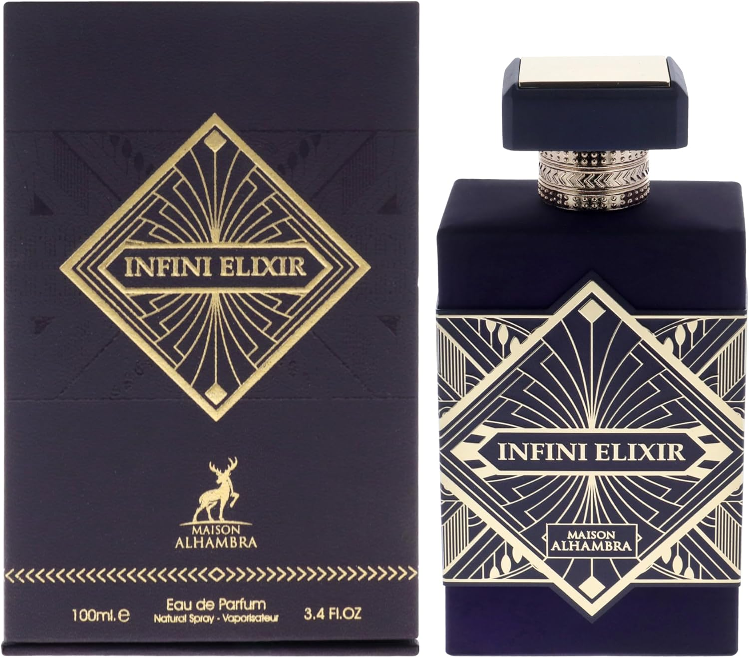 Infini - Elixir by Maison Alhambra for Unisex - 3.4 Oz EDP Spray image number 4