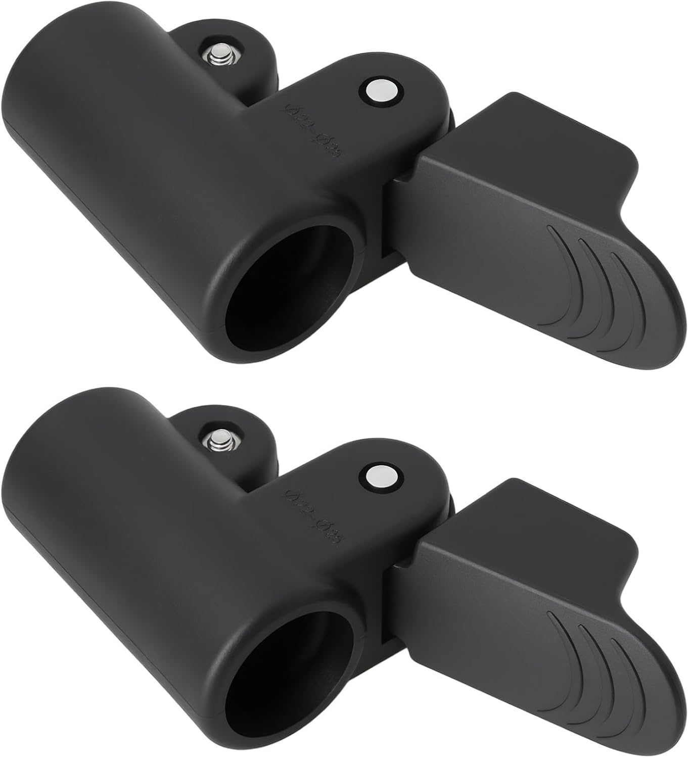 Create Idea 2Pcs 22-25Mm Awning Tent Pole Adjuster Clamp Grip for Caravan Motorhome Gray