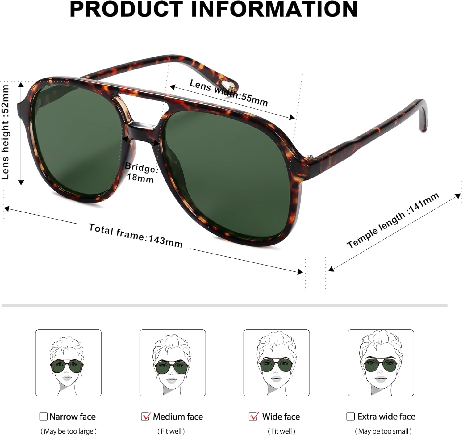 SOJOS Retro Polarized Aviator Sunglasses Womens Mens Classic 70S Vintage Trendy Square Aviators SJ2174 image number 6