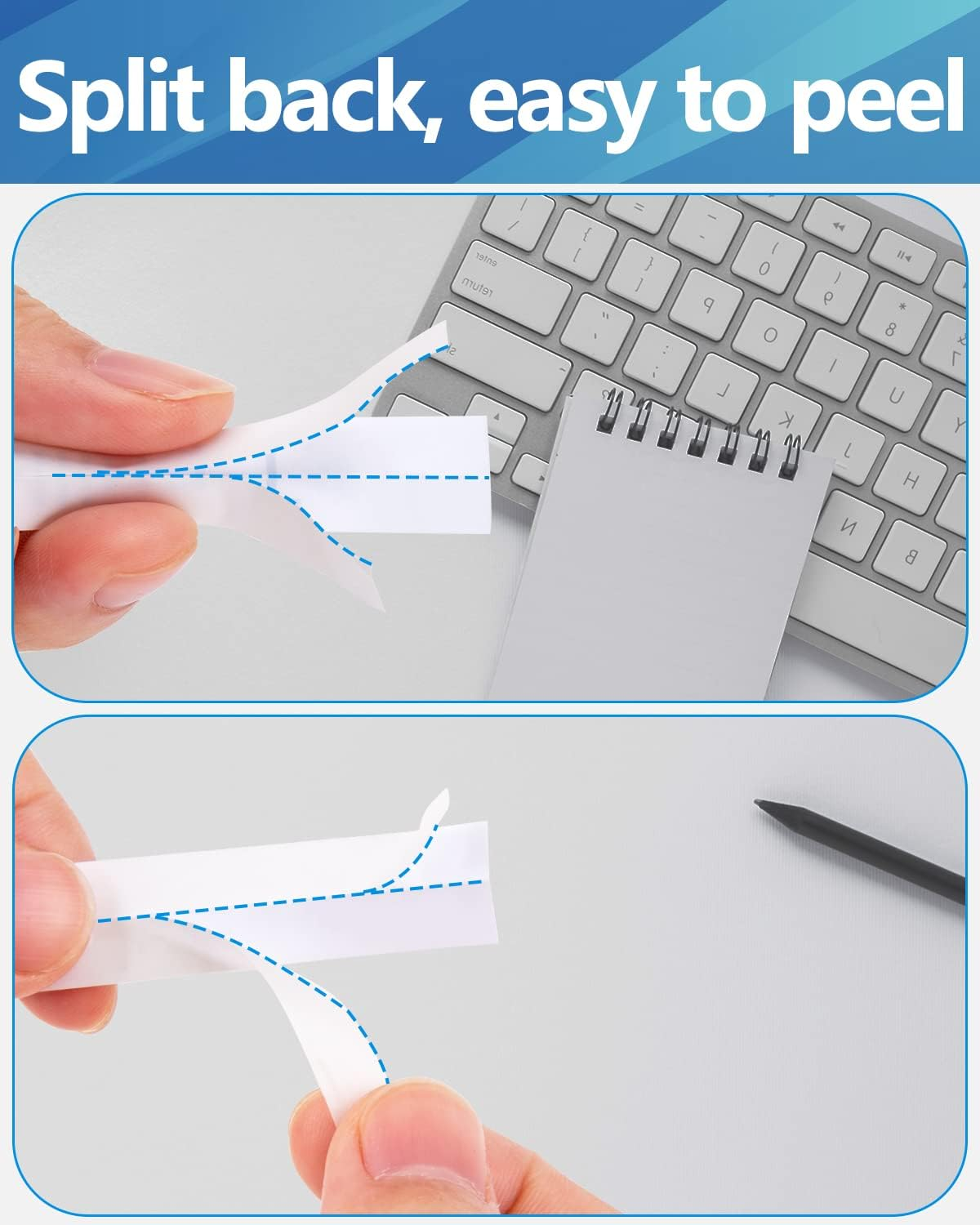 Weemay 5X 6Mm Laminated White Labeling Tape Tze-211 Compatible for Brother Ptouch Label Maker 0.23In (6Mm) X 26.2Ft (8M) Compatible with Tze and TZ 211 Tape, Ideal for Home, Office, and School Use image number 3