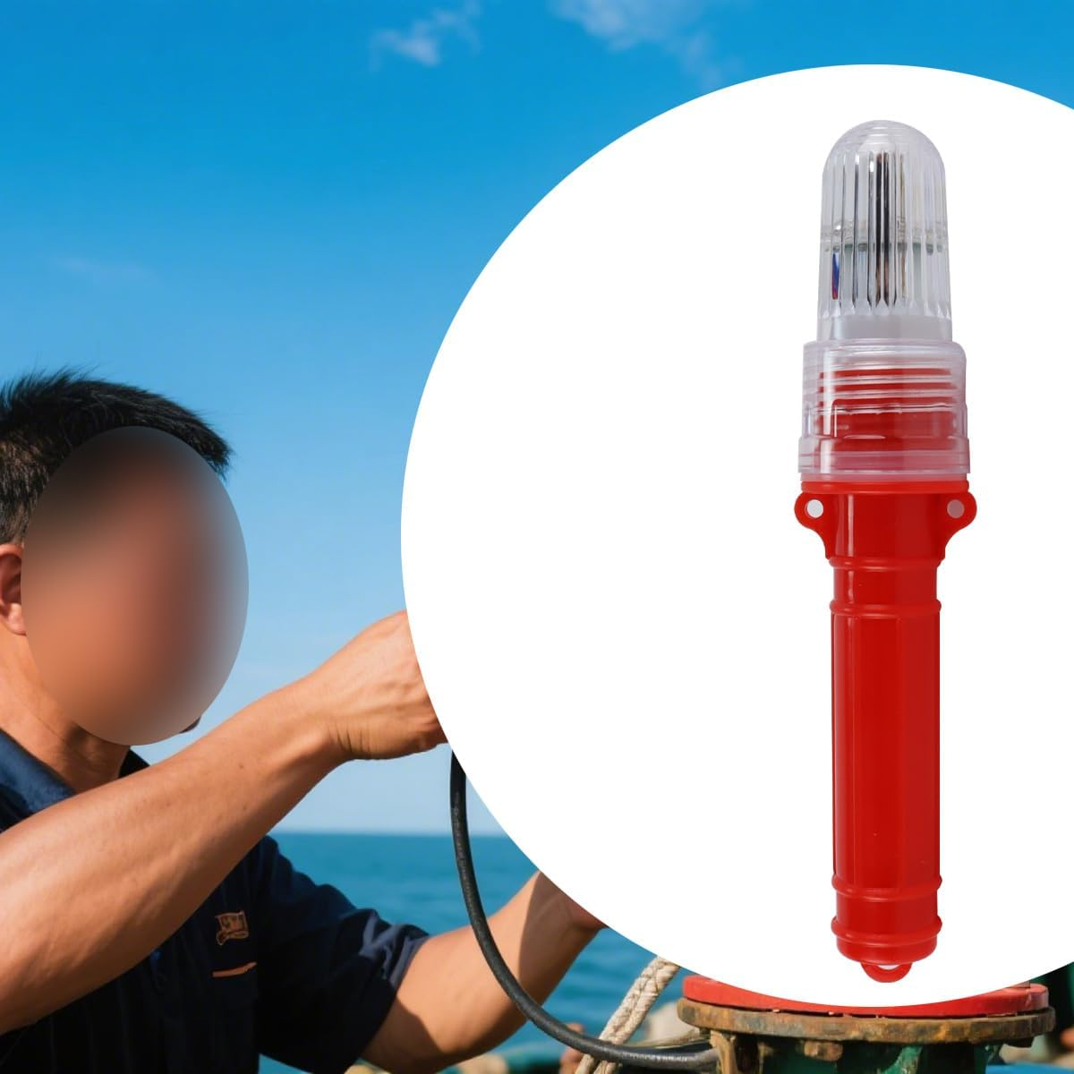 Enwye Boat Torches, Boat Safety, Intelligent Light Control, Waterproof Emergency Torches for Fishing Nets, Buoys or Boats image number 6