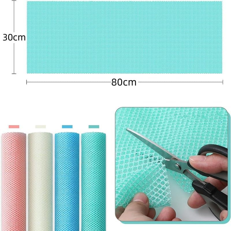 4 Pcs African Exfoliating Net, Long Net Sponge, Nylon Net Cloth, Exfoliating Washcloth, Back Scrubber Skin Smoothers for Bath, Daily Shower Bathing Washcloth Towel for Men Women(Multicolor) image number 4