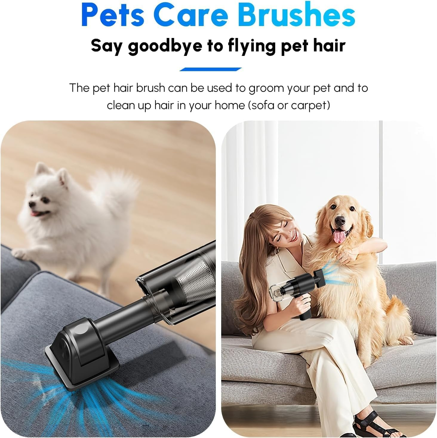 GALENPOO Cordless Handheld Vacuum Cleaner for Home/Office/Car/Swim Ring/Airbed, 120000RPM Brushless Motor 35Kpa Strong Suction, Rechargeable Battery, LED Light, Portable Rotary image number 4