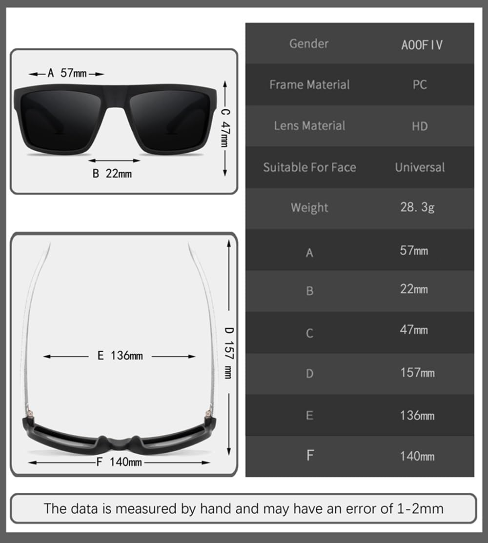 Polarized Sunglasses with Case, UV 400 Protection image number 1
