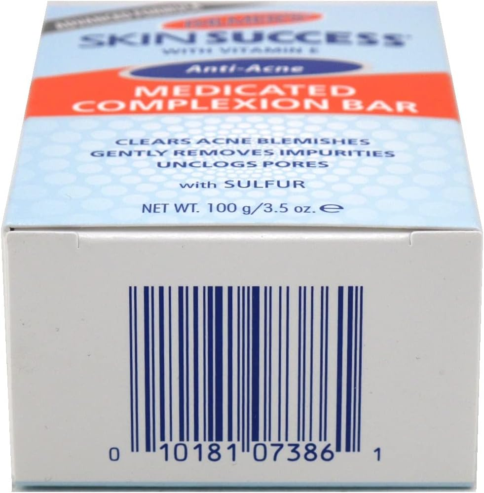 Palmer'S Skin Success Anti-Acne Medicated Complexion Bar - 3.50 Oz image number 4