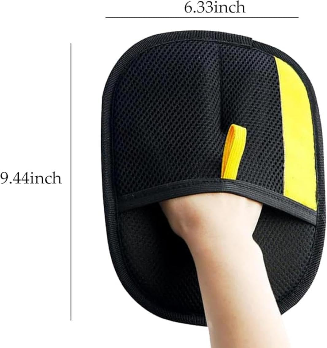 Pet Hair Remover, Cat Grooming Gloves for Dog & Cat, Cat Brush Glove for Carpet, Couch, Clothing, Furniture image number 5