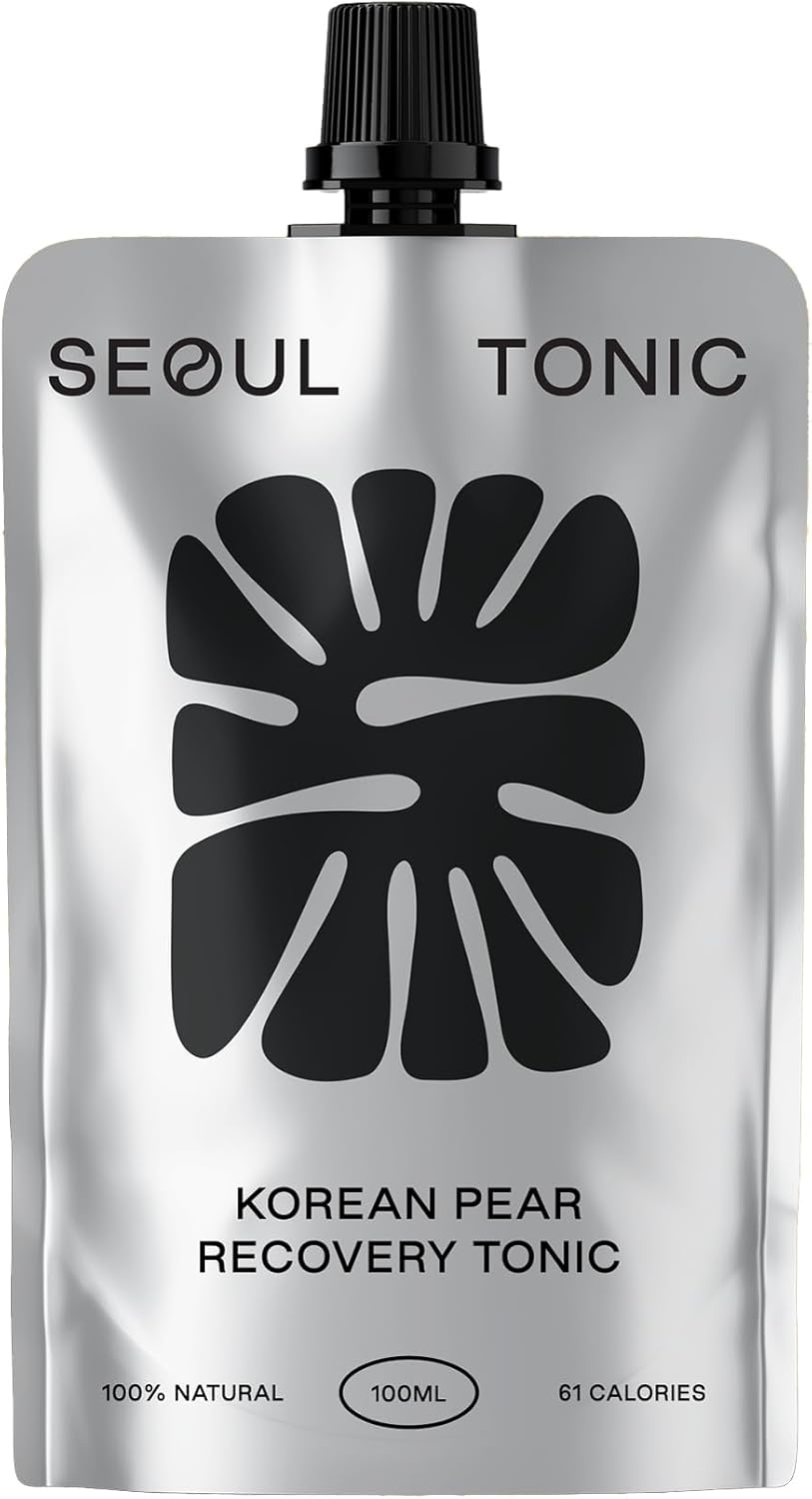 Seoul Tonic Korean Pear Recovery Tonic (100 Ml), Patented "Pre Drinking" Tonic, All Natural, Targets Hangovers & Rehydration, Double Potency than Competitor, 250Mg Natural Potassium & DHM to Reduce Alcohol Toxins - 1 UNIT image number 6