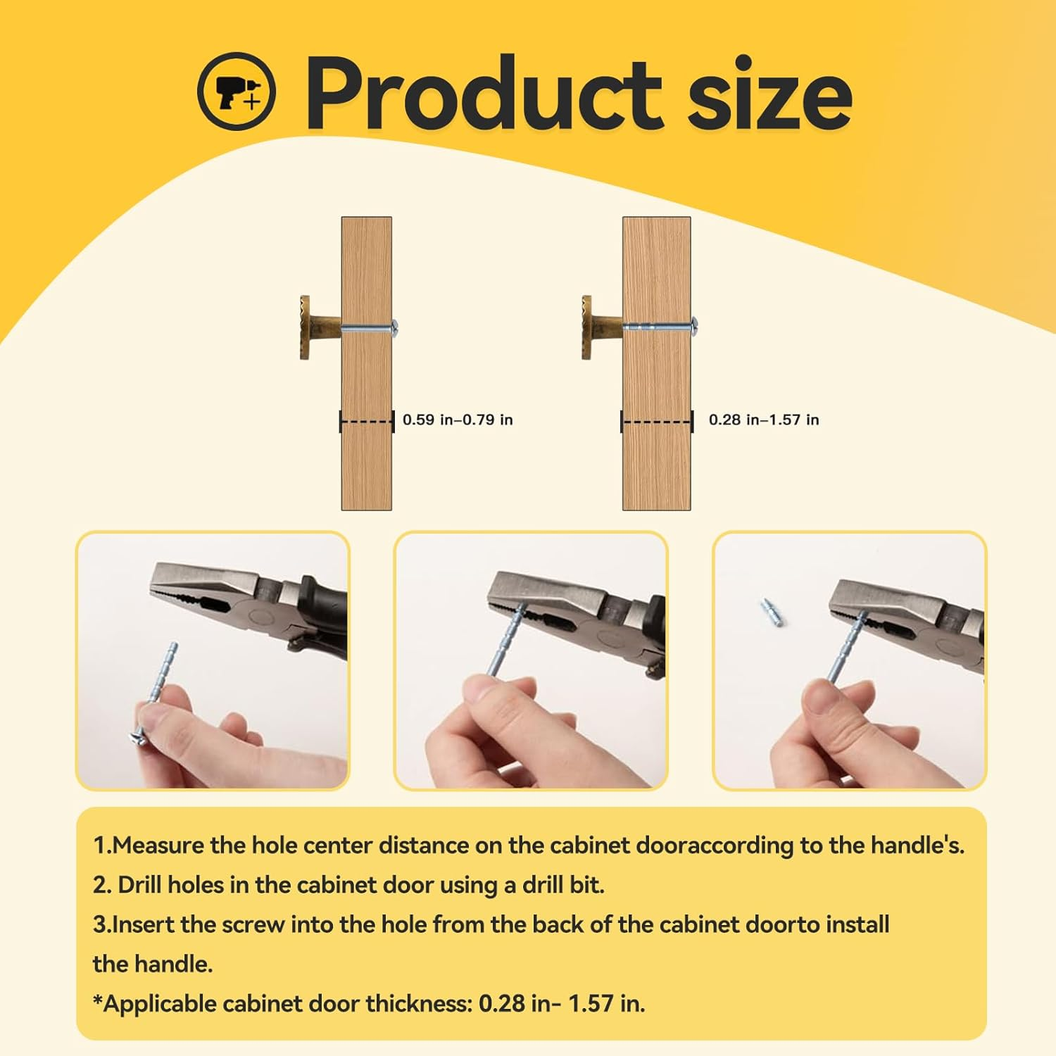 10 Pcs Antique Brass Cabinet Knobs Vintage Flat Drawer Pulls Kitchen Cupboard Bathroom Dresser Cabinet Hardware Handles Zinc Alloy image number 6