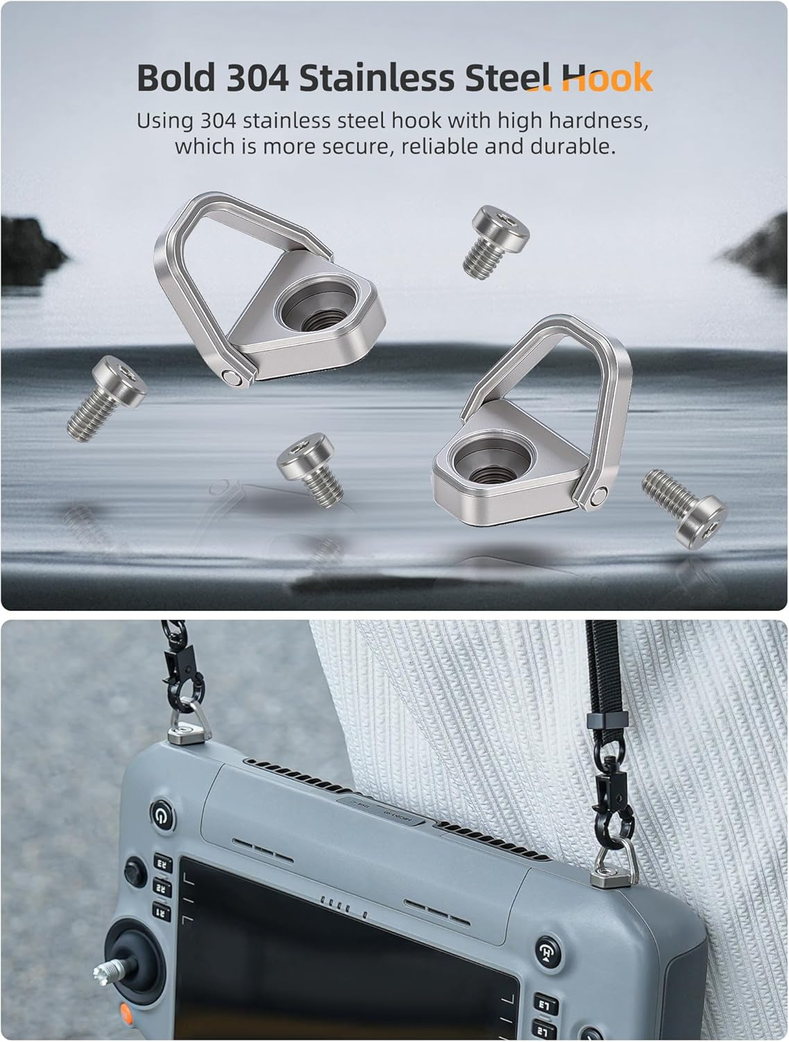 DGBAY PU Leather Lanyard Neck Strap for DJI Mavic 4 Pro,Dji Mini 4 Pro, Mini 3, Mavic 3 Classic, Air 3,Adjustable Strap for DJI RC/DJI RC 2/DJI RC Pro/Dji RC Pro 2/DJI Smart Controller