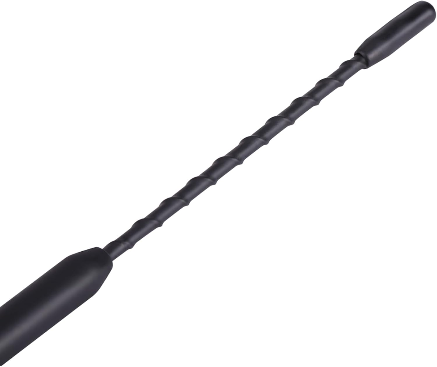 Zerodis Universal 9 Inch Car Replacement anti Noise Beesting Aerial FM Radio Antenna Kit for Car Enthusiasts - Easy Installation, Rubber & Aluminum, Black, 1 Antenna + 3 Screws image number 5