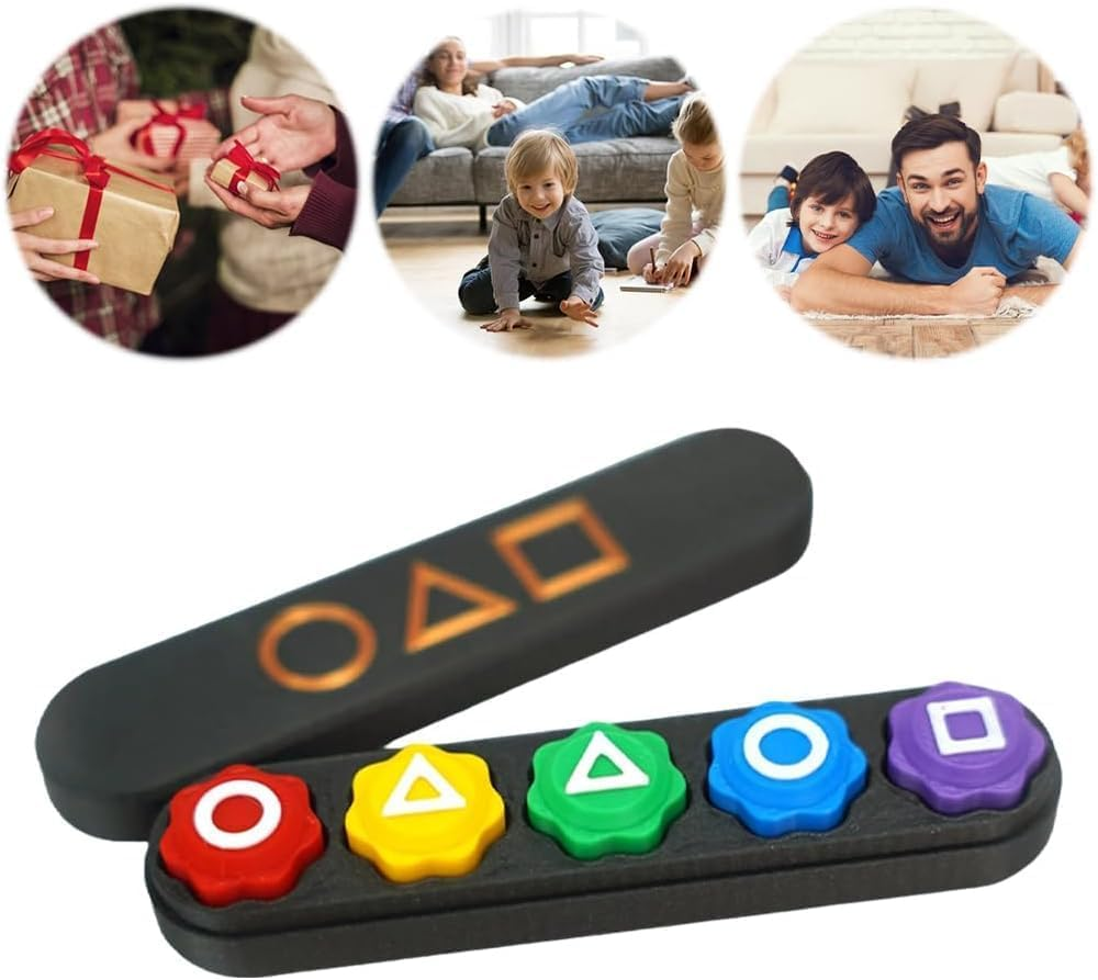 Korean Traditional Gong Gi Game Play, Gonggi Jack Stone Pebbles Set, Game, Hand Eye Coordination Training Toy Gonggi Set for Party Games image number 3