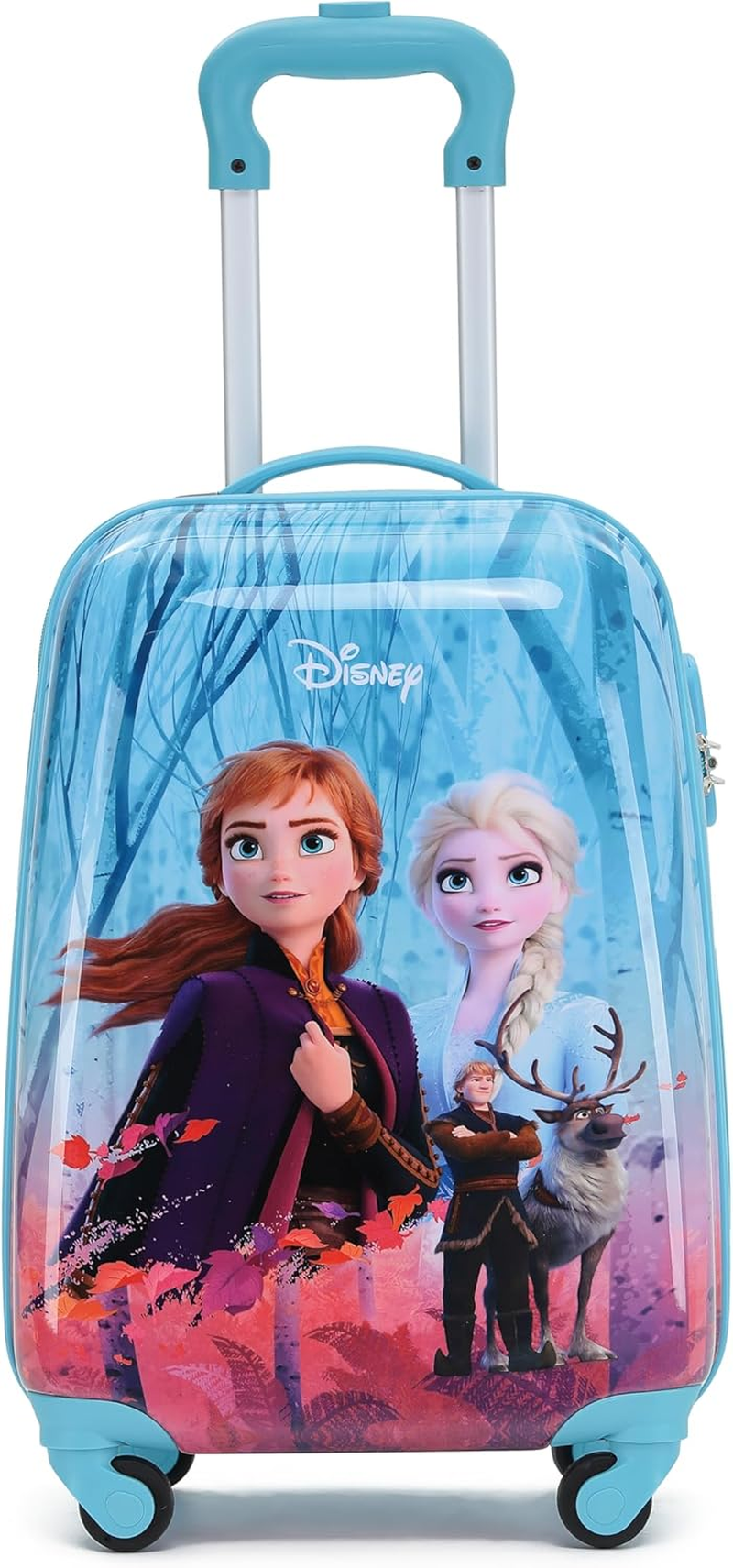 Disney Frozen 17 Trl Carry on Case, Blue image number 2