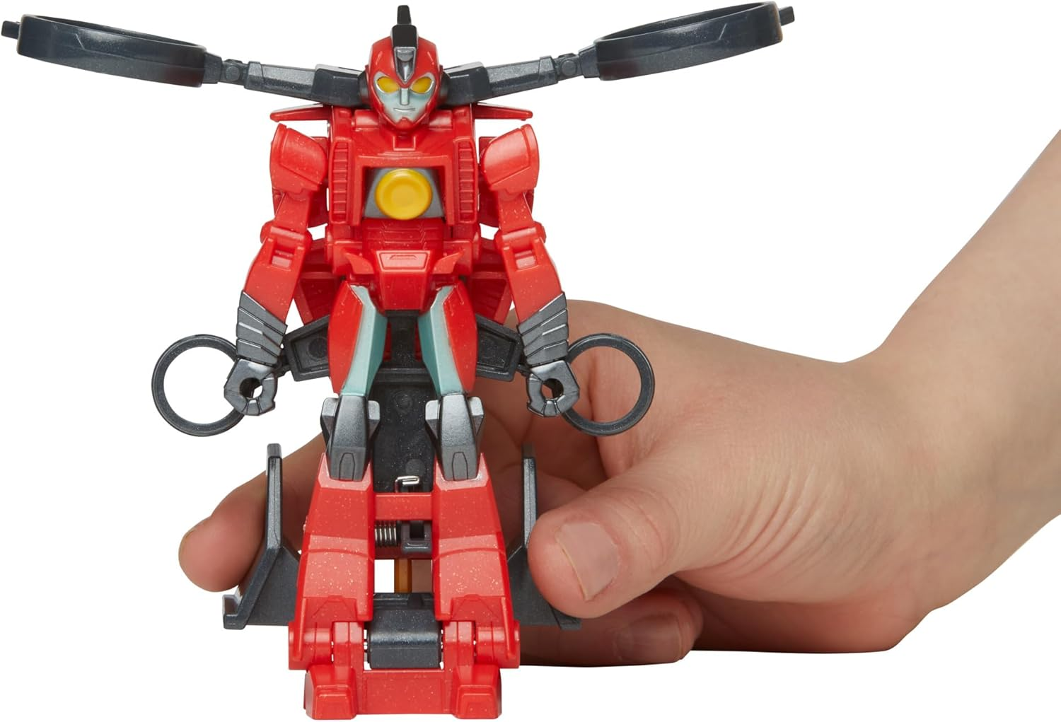 Transformers Earthspark 1-Step Smash Changers Terran Twitch 4-Inch Action Figure, Robot Toys for Boys and Girls 6 and Up image number 5