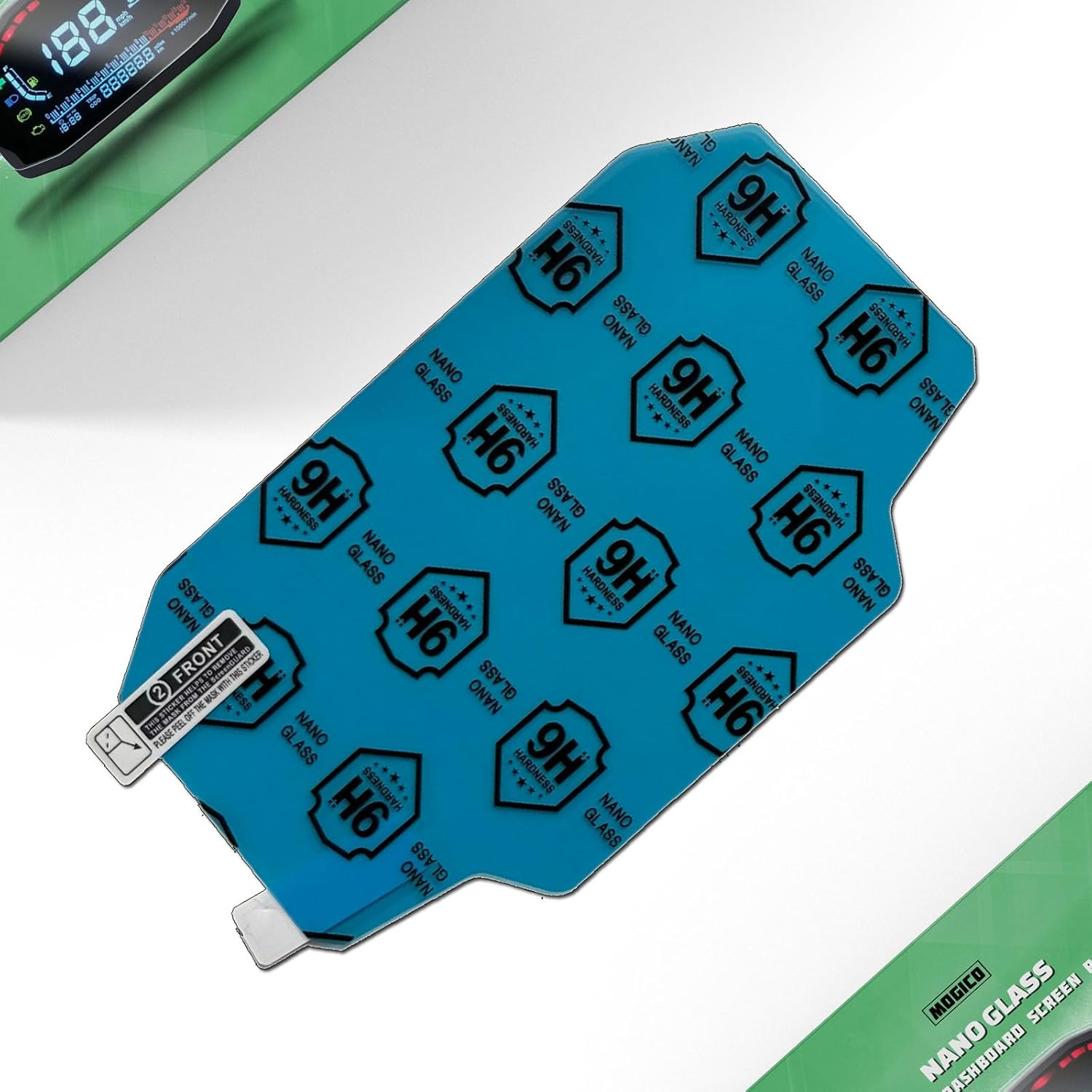 Motorcycle Accessories Nano Glass Dashboard Screen Protector for Honda 2025+ ADV350, CMX1100 Rebel 1100, Forza 125/350/750, PCX125, XL750 Transalp, X-ADV 750 (2X Ultra Clear) image number 2