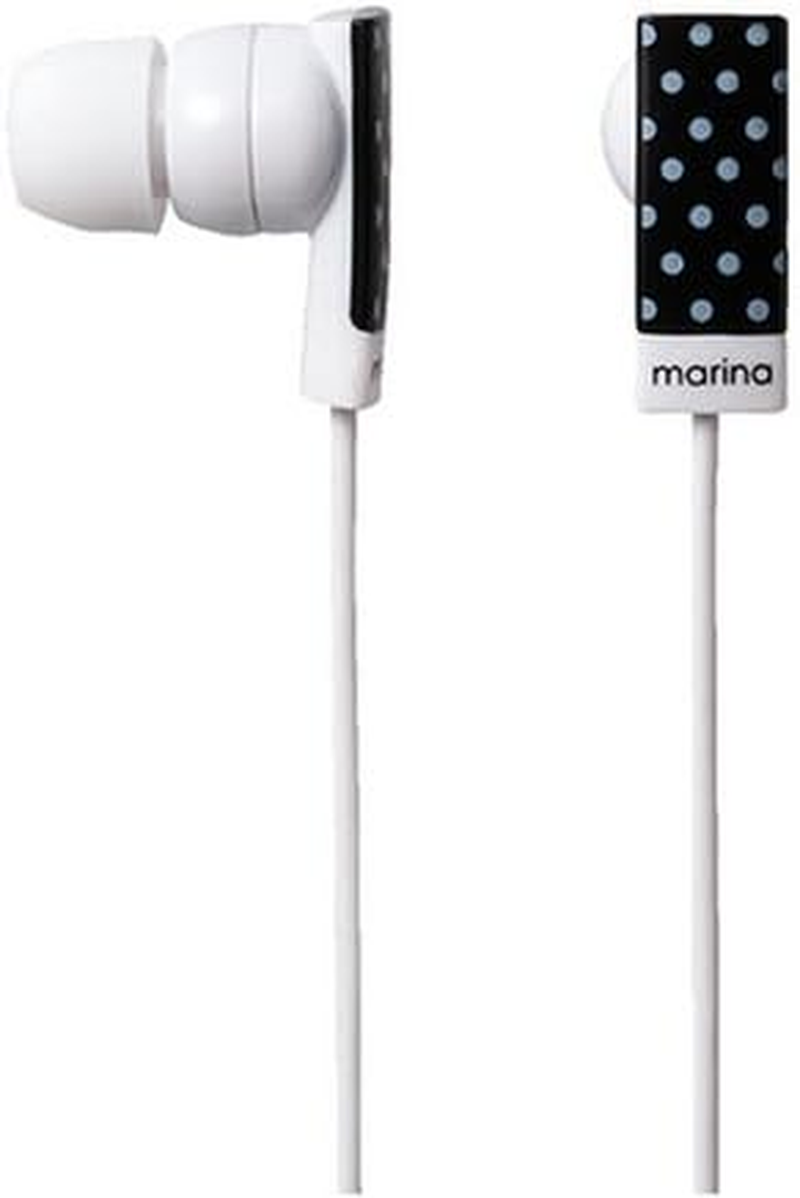 ELECOM EHP-BIN10BK In-Ear Headphones Marina (Black) image number 1