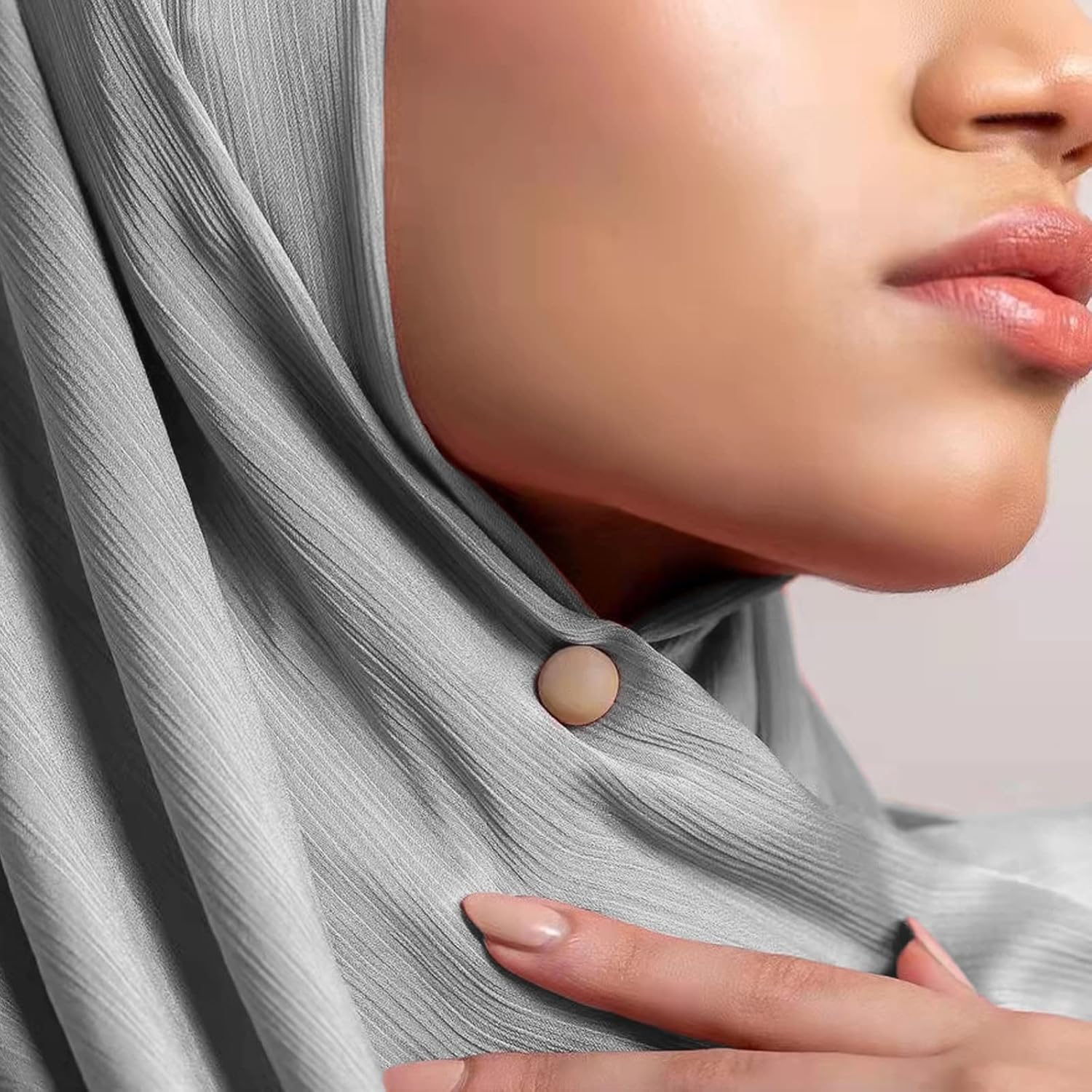 Peacepray 8 Pairs Premium Strong Hijab Magnetic Pins, No-Snag Multi-Use Hijab Magnets, Professional Pinless Magnetic Hijab Pins, Shiny and Matte Style Pack image number 4