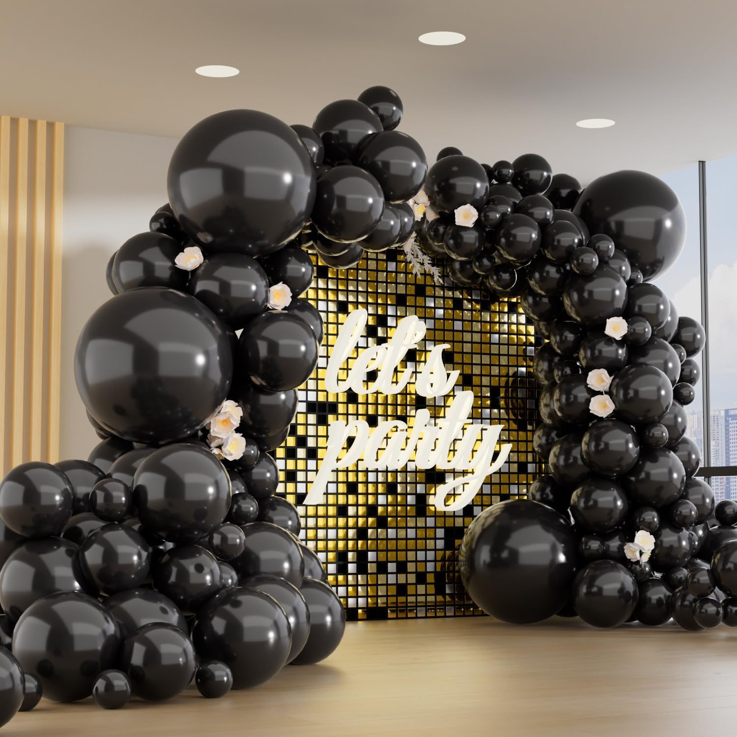 150Pcs Rainbow Balloons Different Sizes 18 12 10 5 Inch for Balloon Garland Arch,Rainbow Latex Balloons for Birthday Graduation Baby Shower Party Decoration(2 Ribbons)