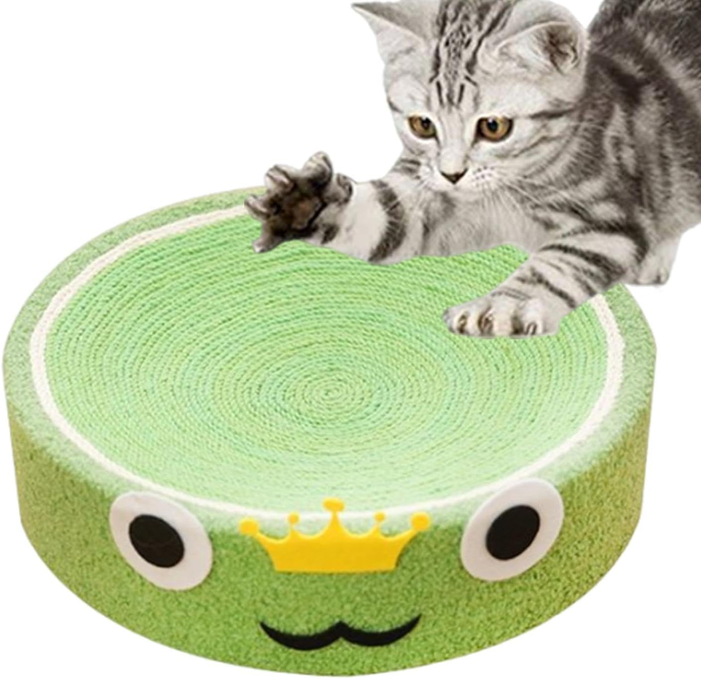 Cat Scratcher Mat, Claw Sharpening Cat Toy with Concave Middle, Claw Grinder Cat Bed, Fruit Kitty Scratcher, Indoor Cat Furniture Protection for Sofa, Table, Bed, Carpet image number 5