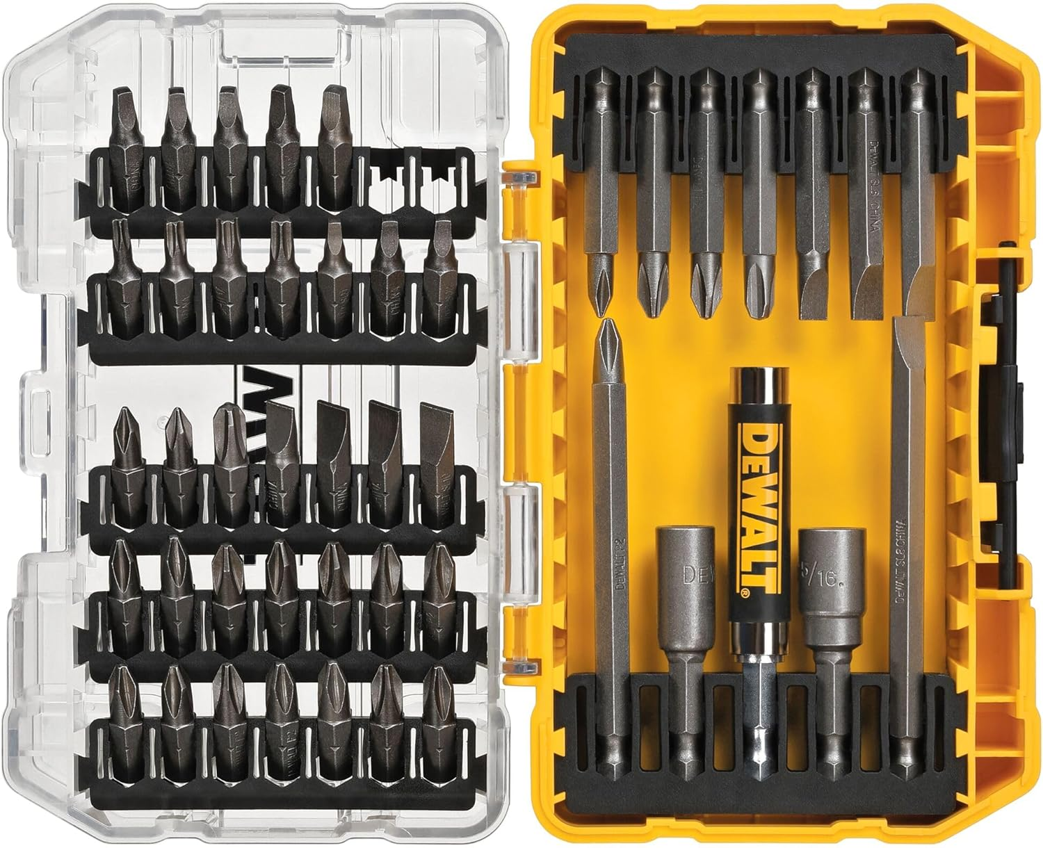 DEWALT DWA2T35IR IMPACT READY Flextorq Screw Driving Set, 35-Piece - 45-Piece Screwdriving Set