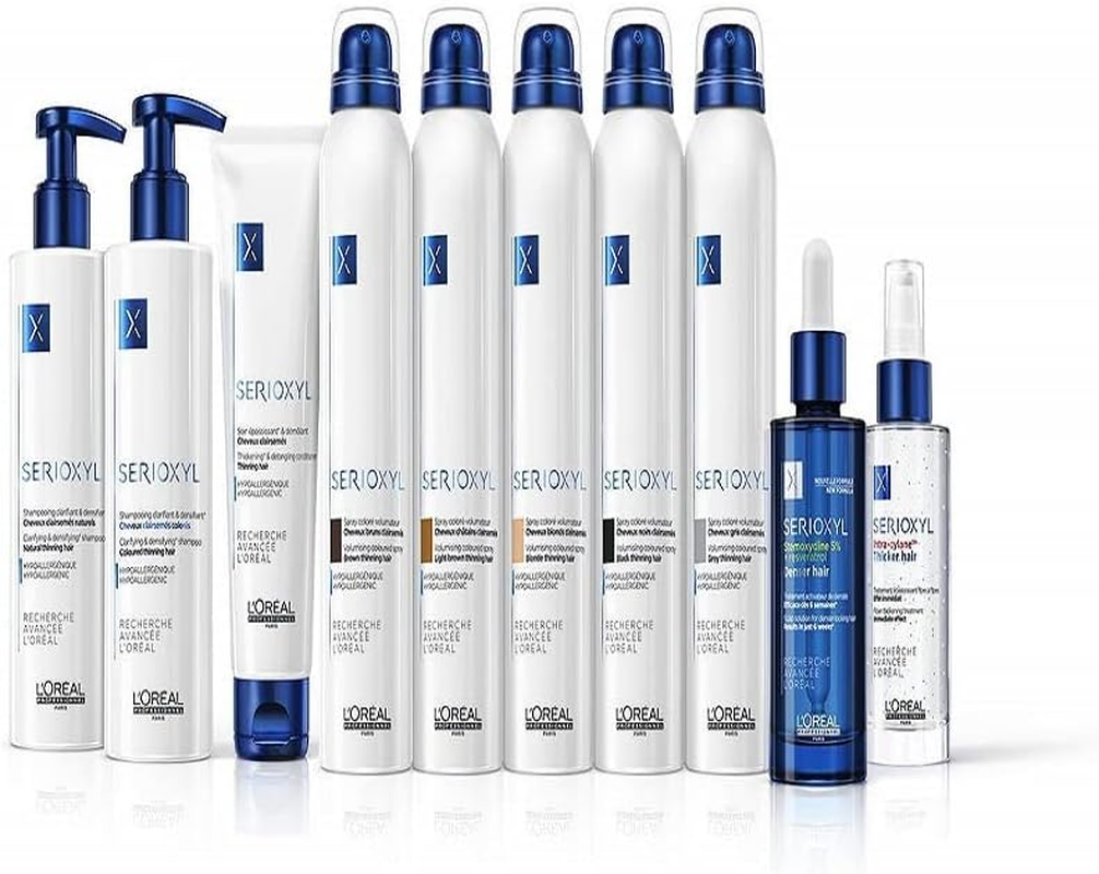 L'Oreal Professionnel Serioxyl Volumising Coloured Spray 200 Ml, Black image number 5