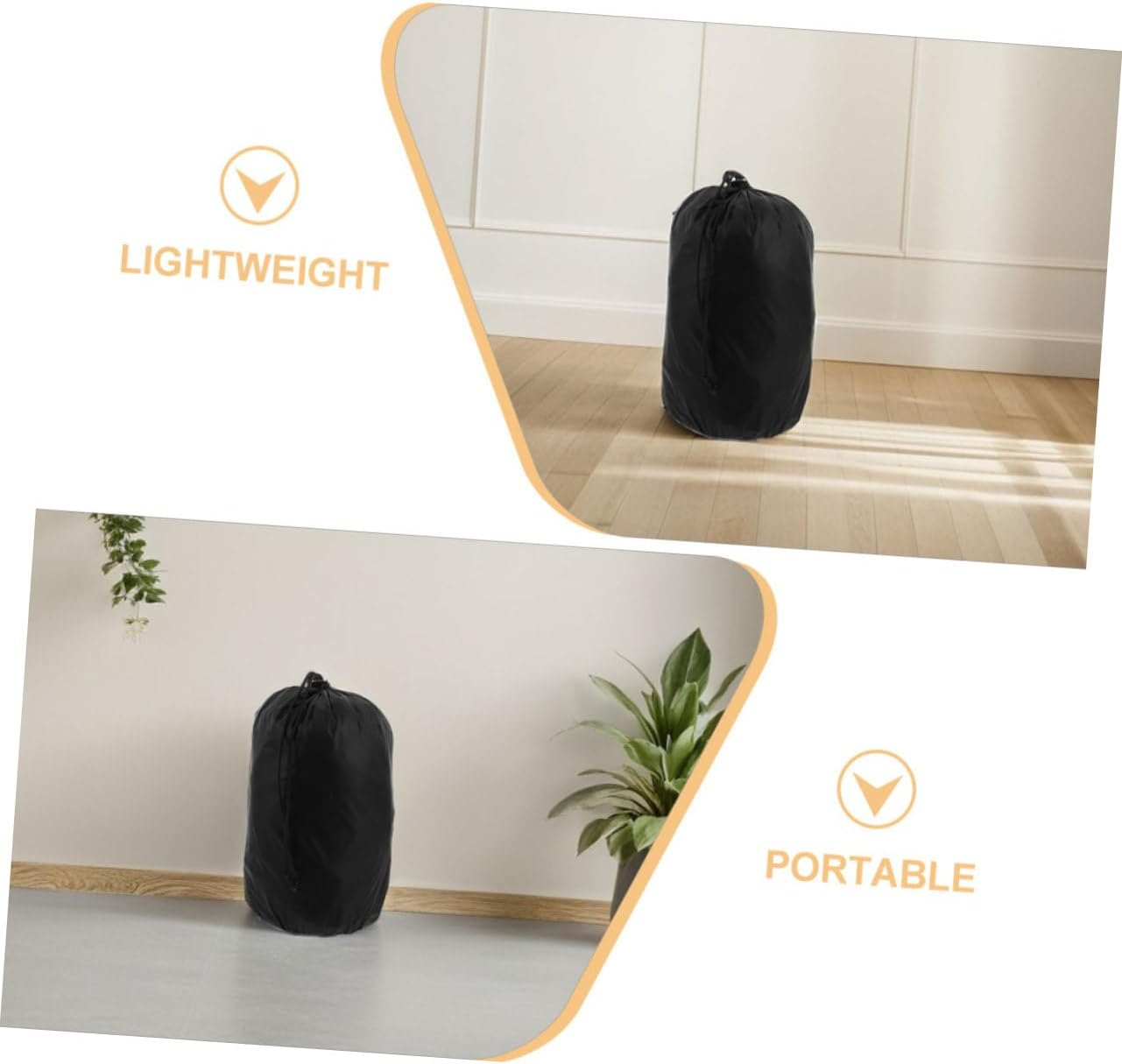 BUGUUYO Lightweight Packing Stuff Sack for down Jackets Raincoats Travel Clothes Compact Design for Easy Access Space Saving Storage image number 2