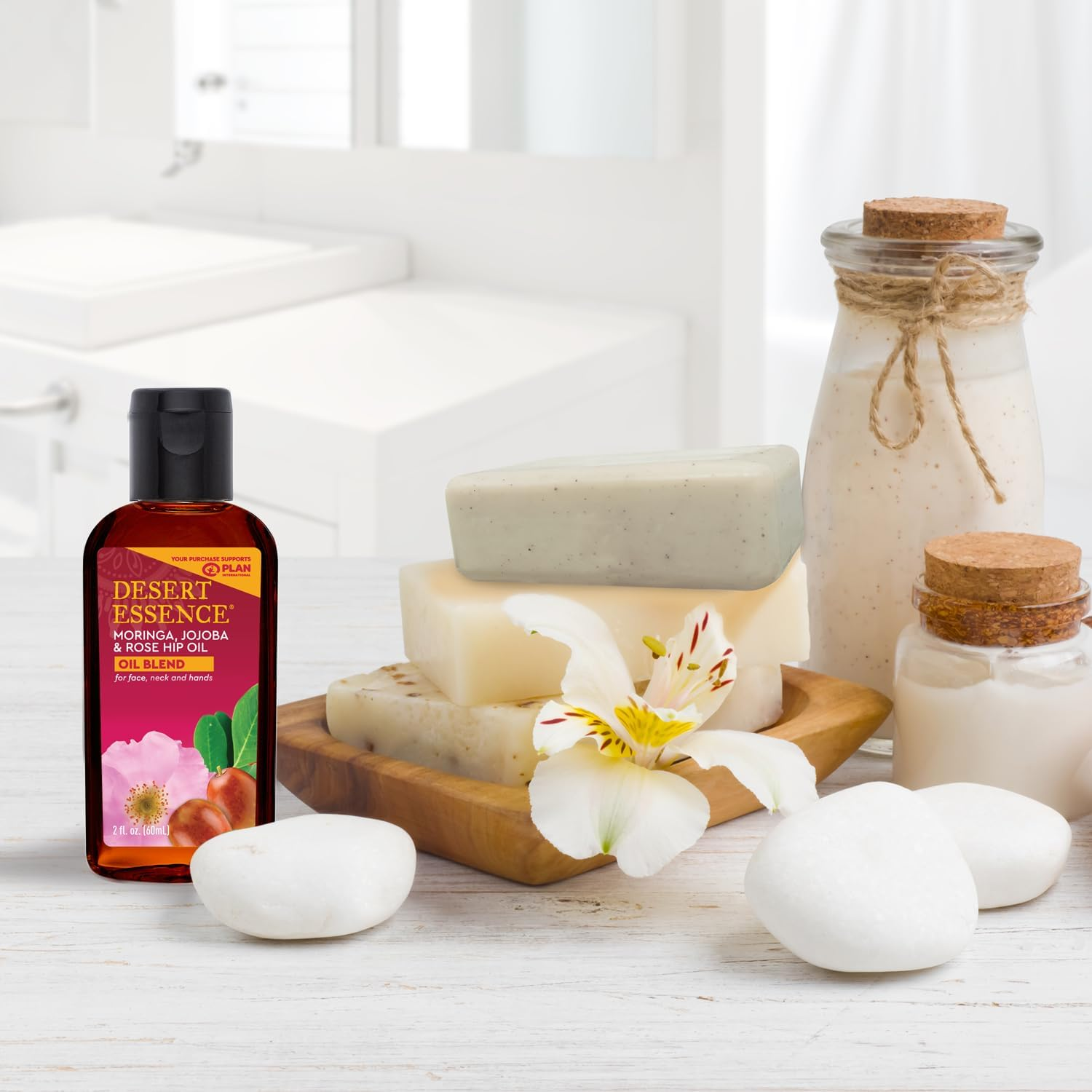 Desert Essence Moringa with Jojoba and Rose Hip Oil, 2 Fluid Ounce image number 5