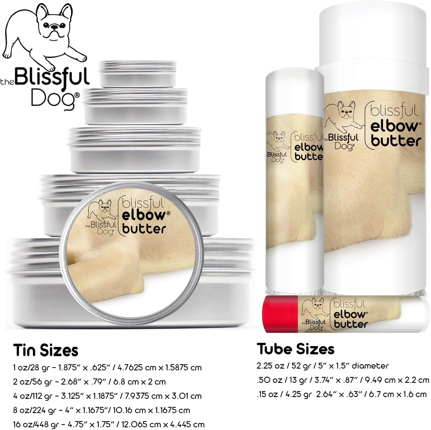 The Blissful Dog Elbow Butter, Moisturizer for Dry, Cracked Elbow Calluses, Versatile Dog Balm, Lick-Safe Elbow Balm for Dogs, 2 Oz. image number 4