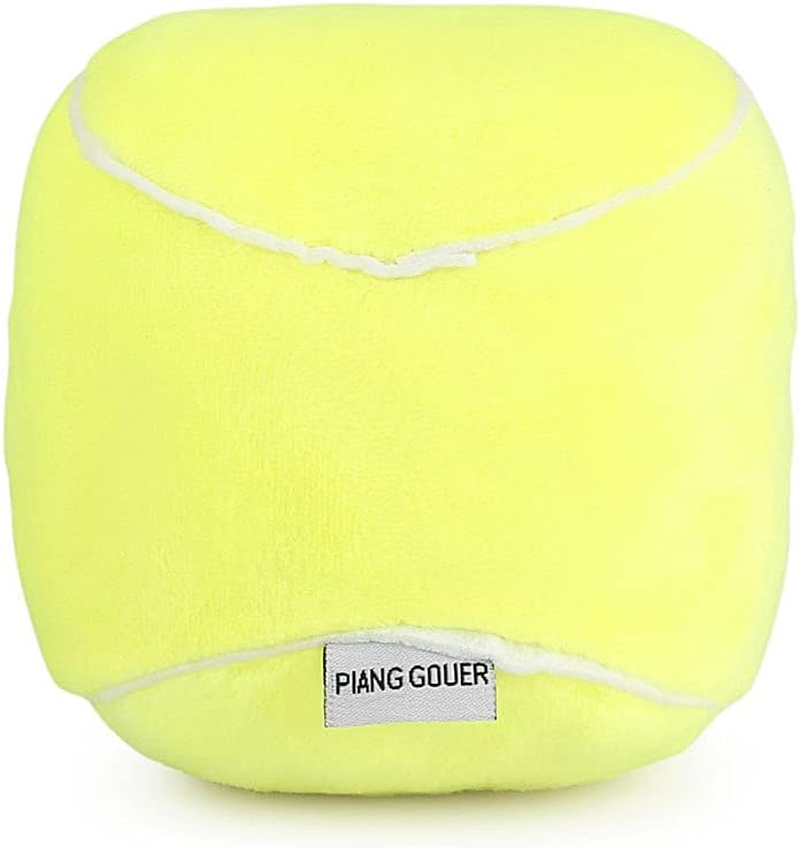 Pack of 3 Dog Toys for Medium Dogs, Puppy Toy for Small Dogs, Rugby Ball, Football and Tennis Balls for Dogs, Filled with Fluffy Squeaky Dog Toy, Puppy Toy for Outdoor Use image number 5