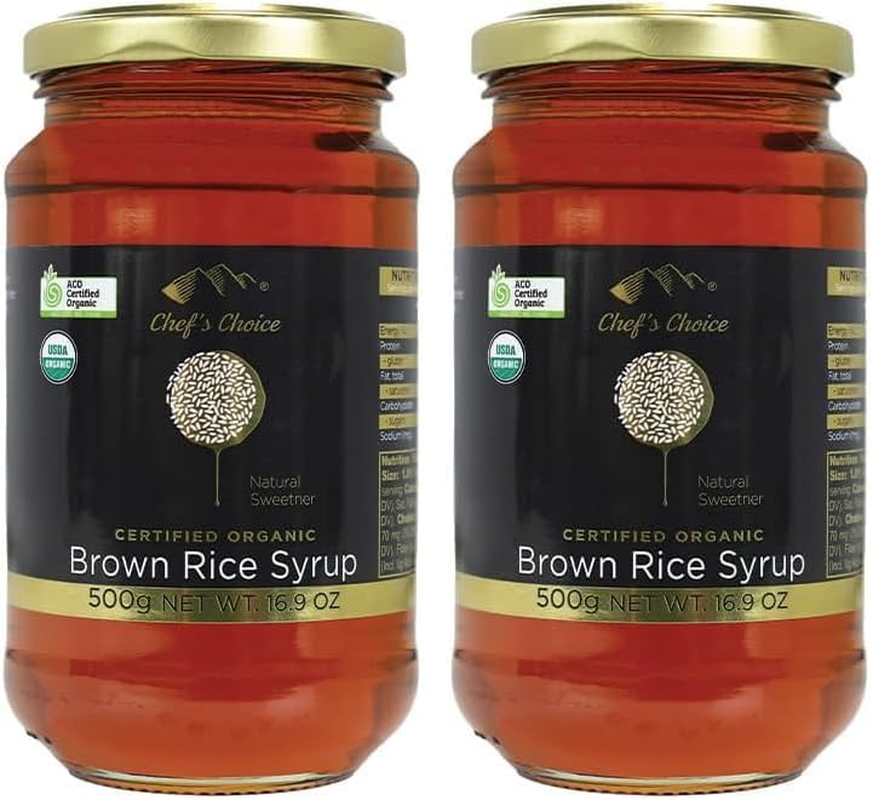 Chef'S Choice Organic Brown Rice Malt Syrup 500G