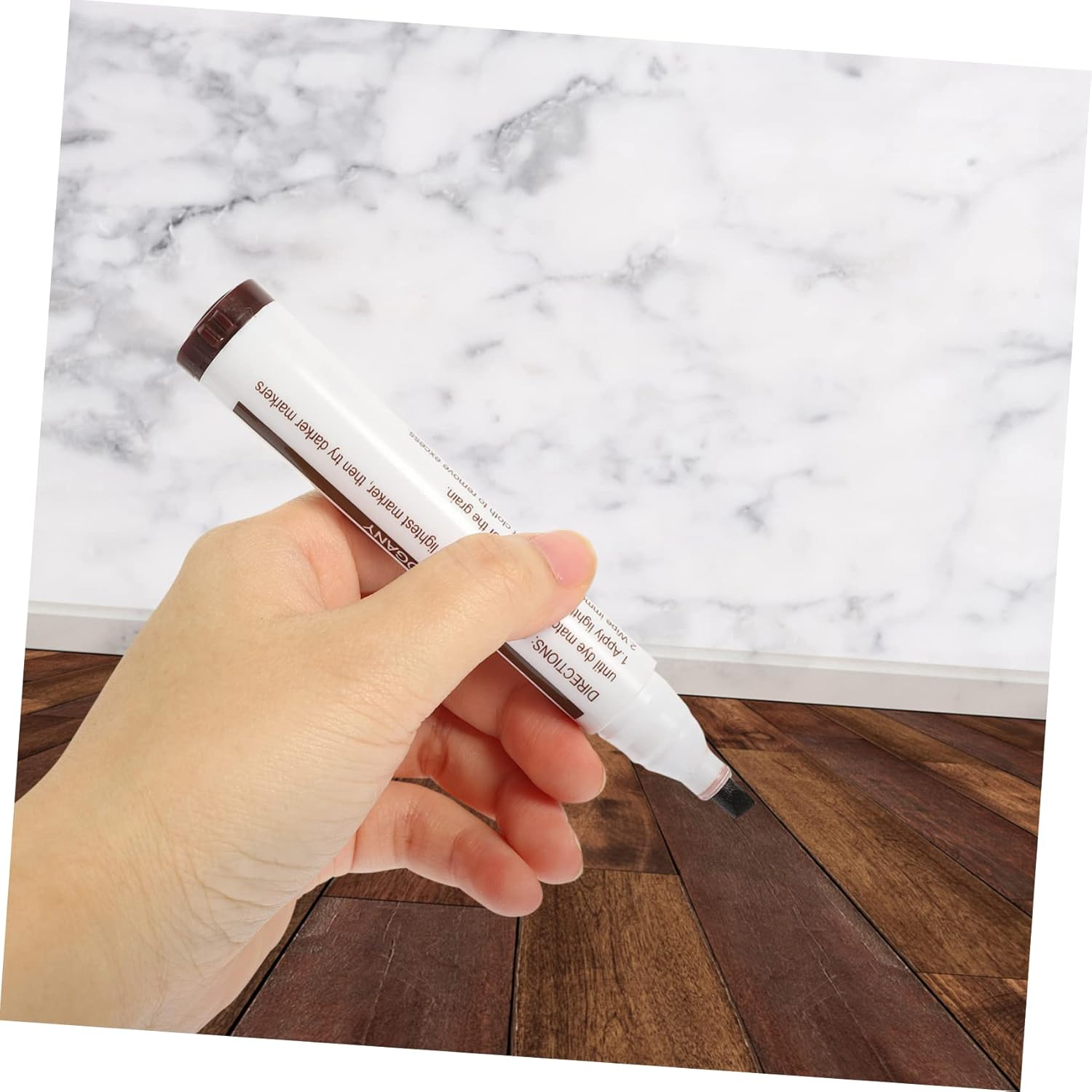 GARVALON Furniture Scratch Repair Kit 10Pcs Colorful Paint Markers Touch-Up Pen image number 6