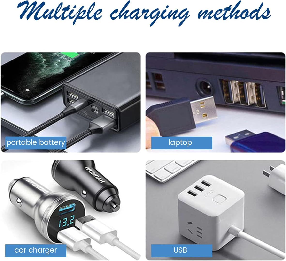 Mini Aquarium Heater, 10W Mini Fish Tank Heater with Digital Display, Fish Tank Heater, Thermostat Temperature Adjustable 5V/2A USB Powered Mini Turtle Heater, Safe Tank Heater for 1 to 5L Tanks (Celsius) image number 3