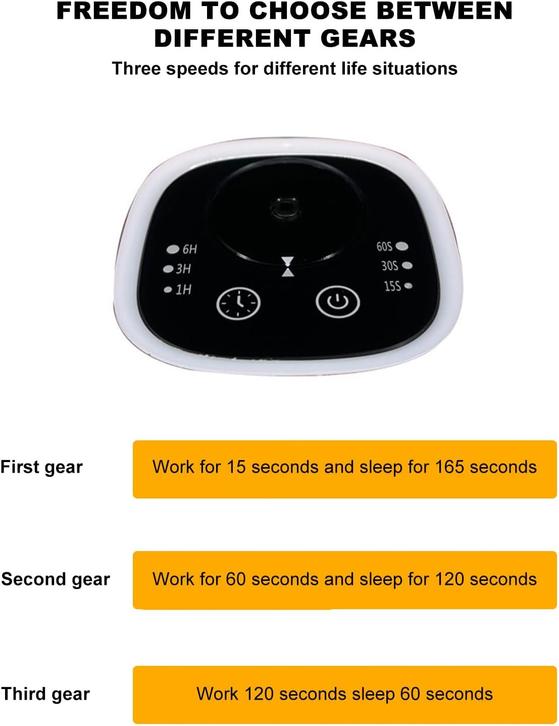 Waterless Diffusers for Essential Oils, Nebulizing Diffusearomatherapy Machine With, 2000Mah Portable Smart Car Aromatherapy Diffuser USB Charging image number 3