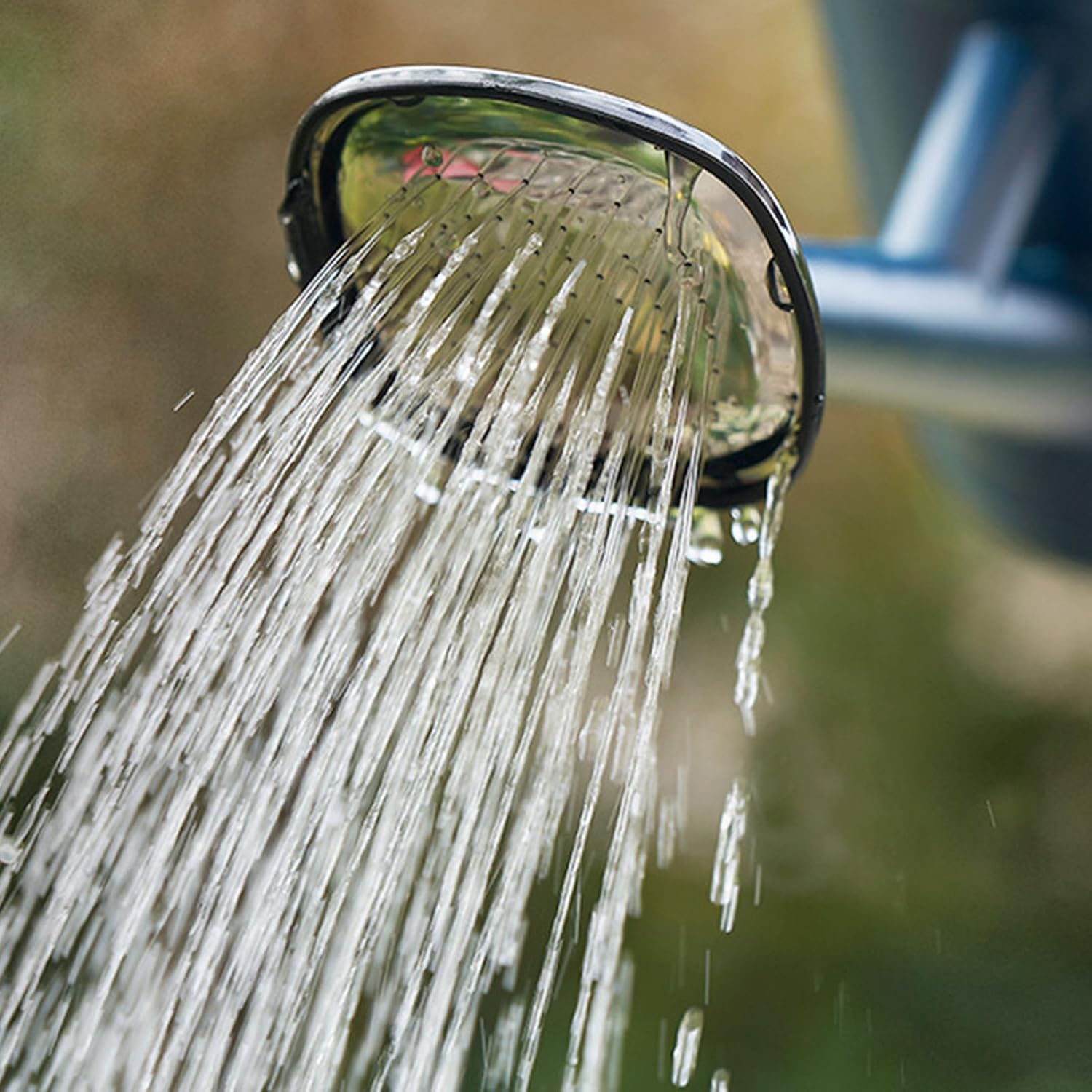 8L Plastic Watering Can, Large Capacity Long Spout Thickened Planting Bottle with Advanced Shower Head, for Home Garden (Blue) image number 3