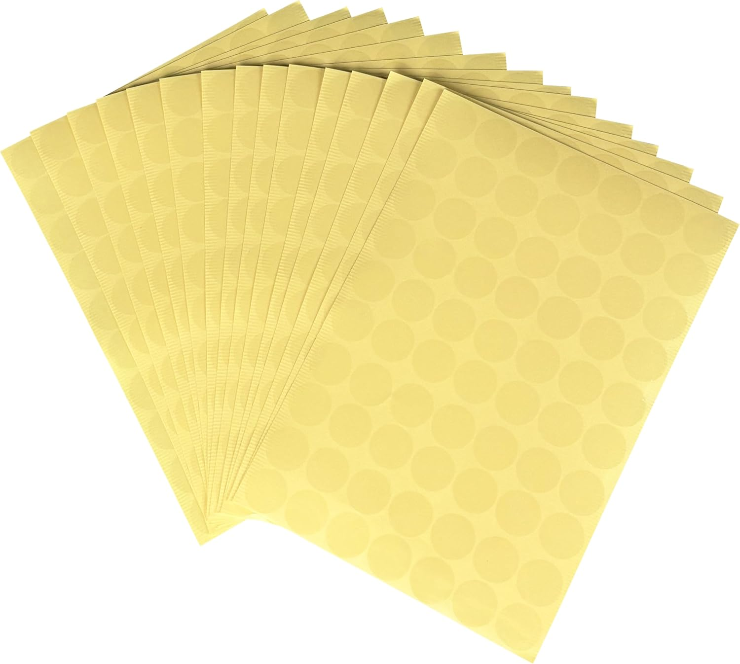 Clear round Labels - Package Seals Stickers - Transparent - 19Mm (25Mm, 32Mm, 50Mm), 1050 Pcs/15 Sheets (25Mm)