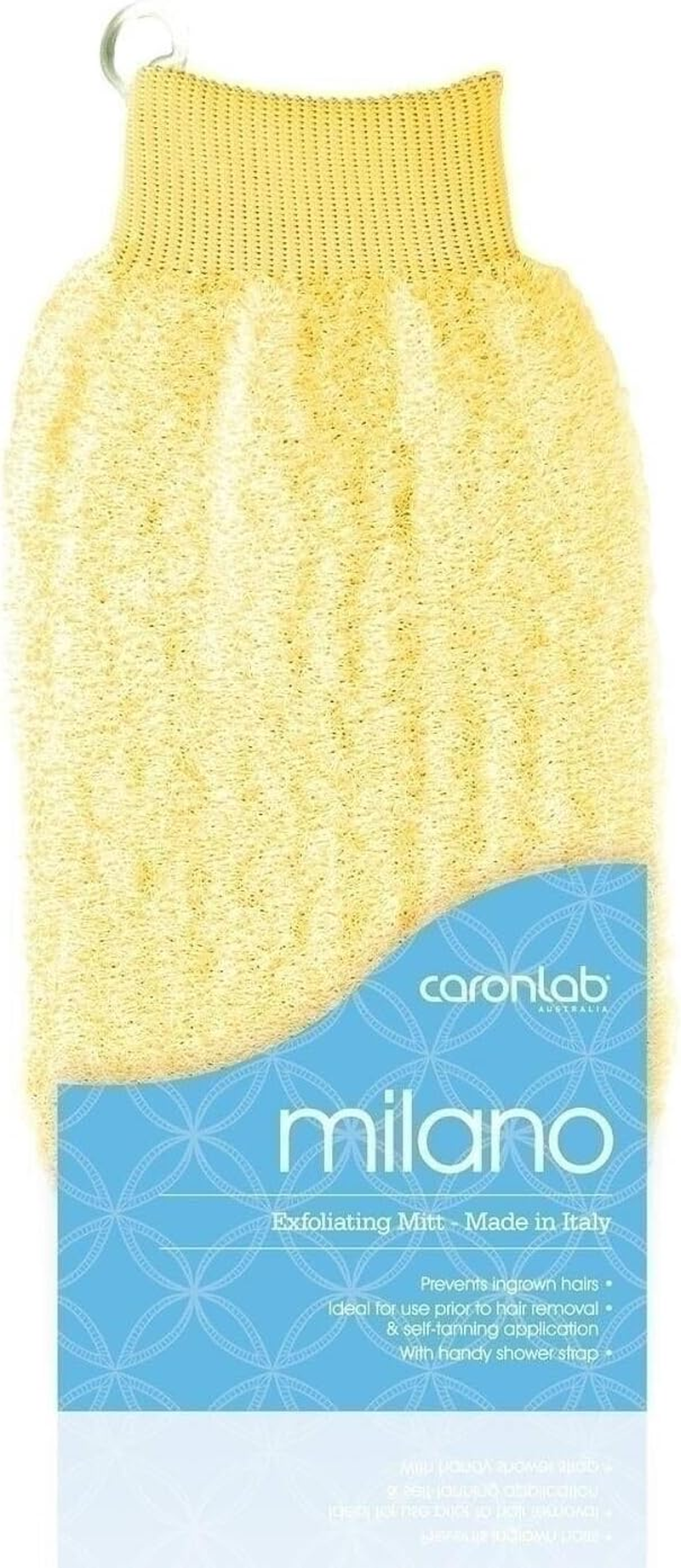 Caronlab Milano Exfoliating Mitt, Yellow