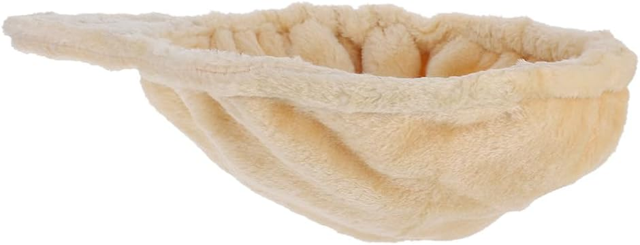 Kisangel Cat Hammock Bed Cat Tree Hanging Hammock Plush Climbing Bed Nest Basket for Indoor Home Lounger Attachment, Beige image number 5