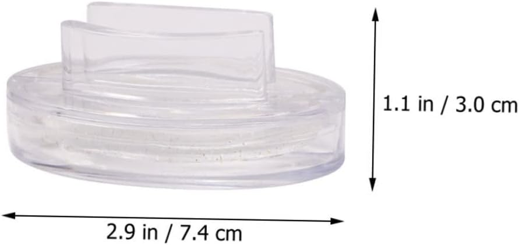 SHERCHPRY 1 Set Portable Household Nail Art Stamp Kit Multi Function DIY Nail Stamper with Jelly White Silicone Templates for Daily Use Easy Operation image number 6