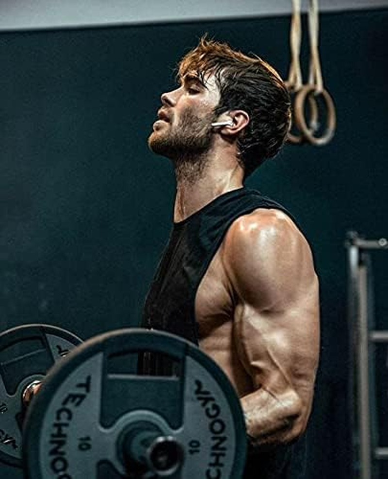 COOFANDY Men'S 3 Pack Workout Tank Tops Gym Muscle Tee Bodybuilding Fitness Sleeveless T Shirts image number 3