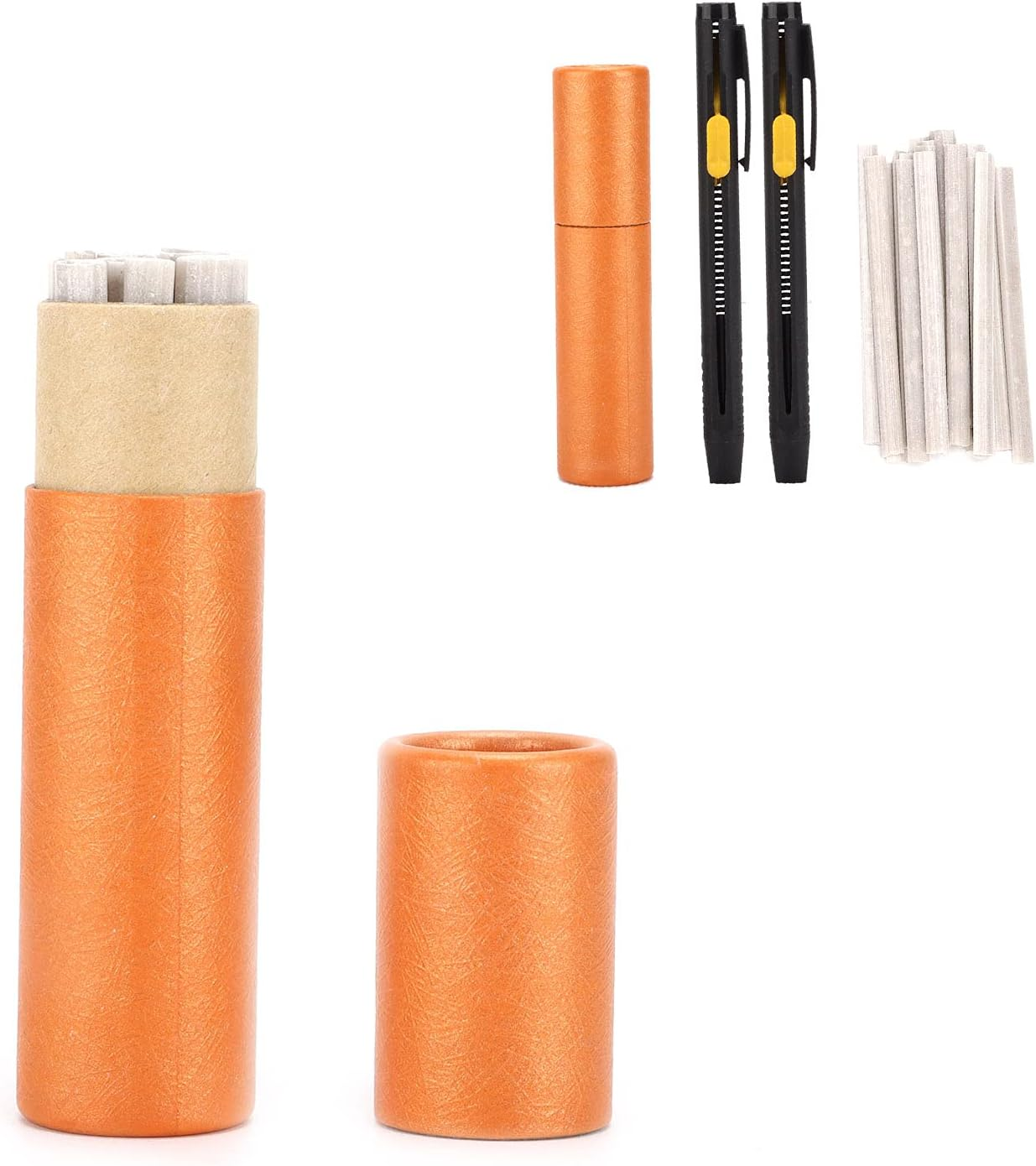 Tailors Chalk Pen, Tailors Chalk Pencil Tailors Pencil Marking Chalk Sew Chalk Markers Ergonomic Tailor Chalk Core Clear Drawing Line for Cotton Knit Suede image number 2