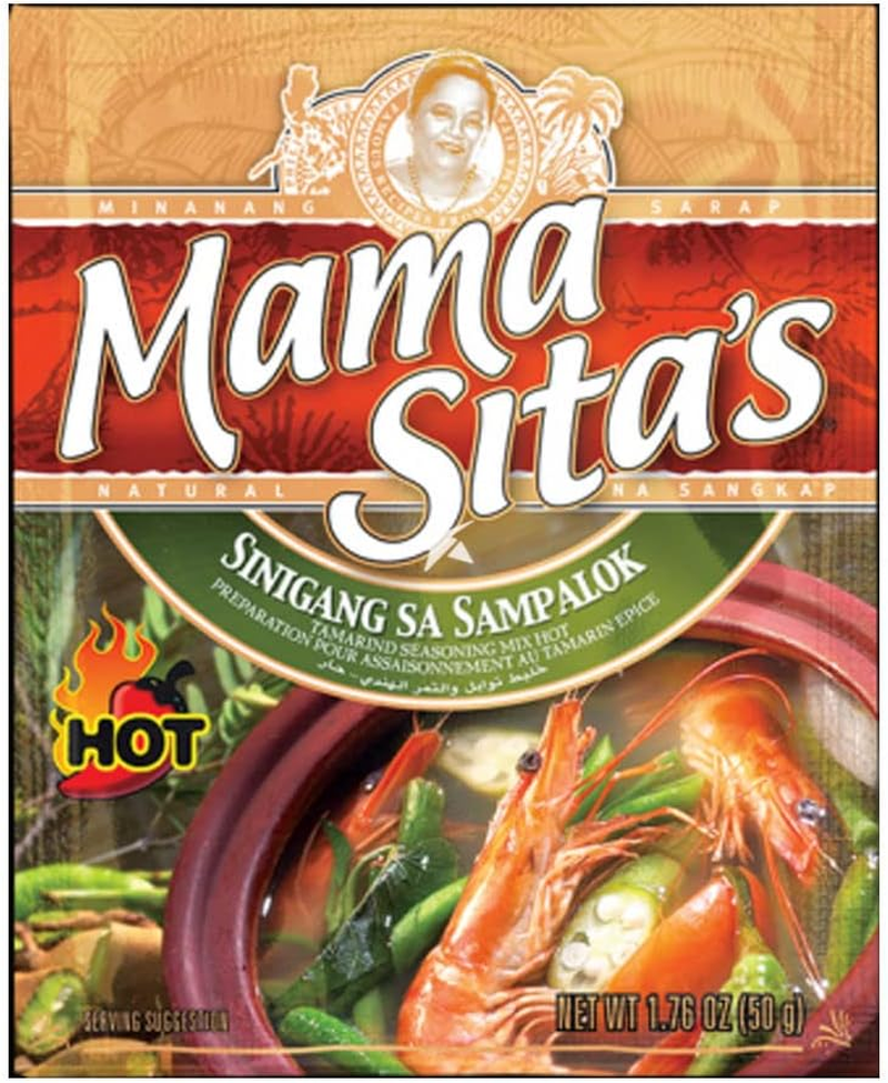 Mama Sita'S Hot Tamarind Seasoning Mix (Sinigang Sa Sampaok), 50 G