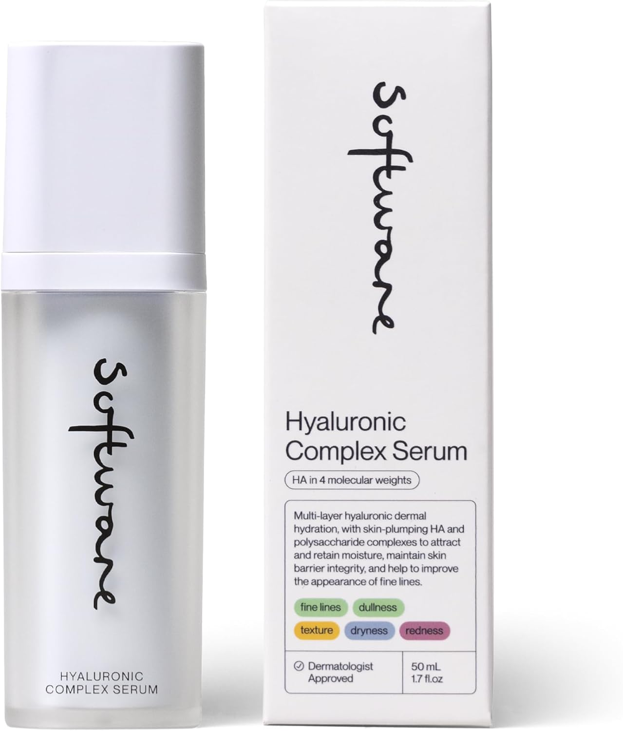 Software Hyaluronic Complex Serum 30Ml | Lightweight Hydrating Hyaluronic Serum for Plump, Dewy Skin with Four Types of Hyaluronic Acid | Lightweight Hydration for All Skin Types image number 2