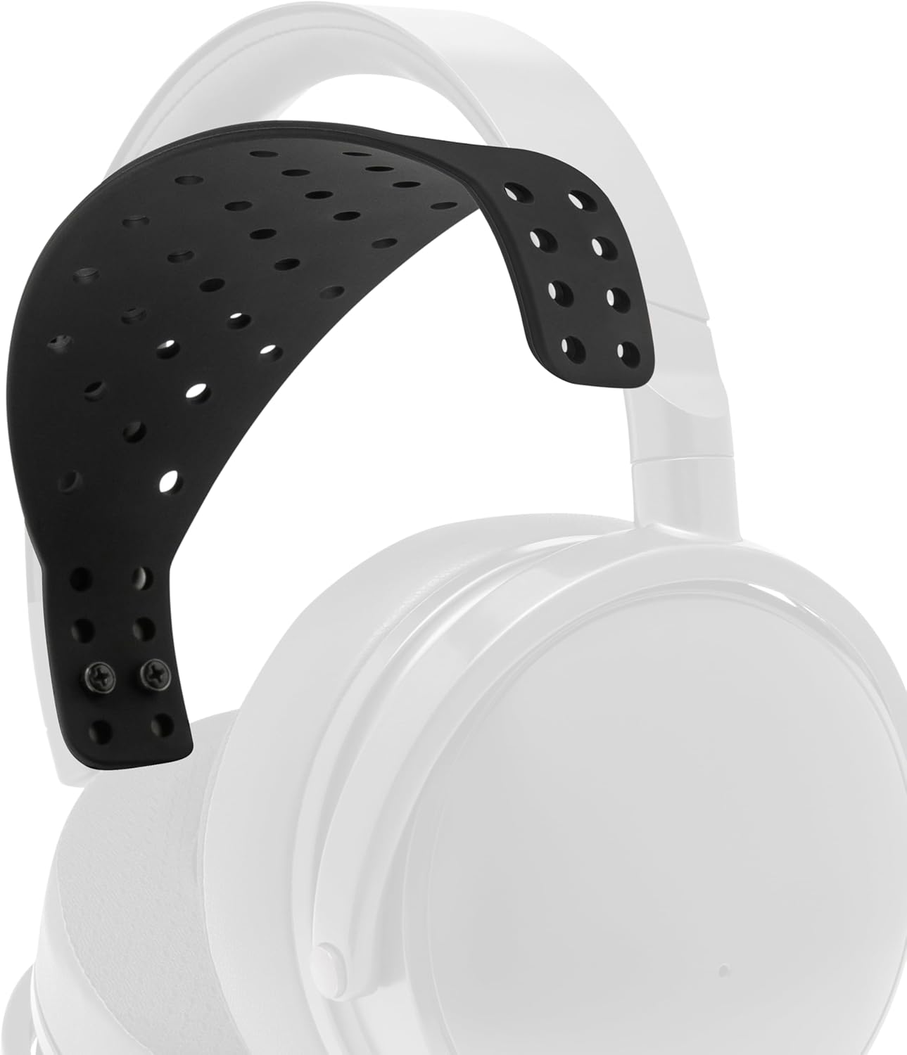 WC Headbandz Maxwell V2 &ndash; Upgraded Silicone Headband Replacement Compatible with Audeze Maxwell 1 and 2 for Xbox & PS5 by Wicked Cushions | Wider Weight-Distributing Design | Black