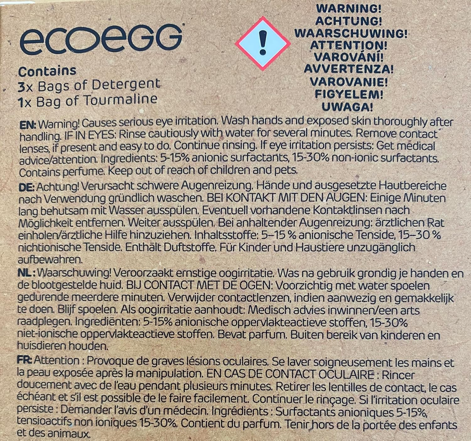 Ecoegg Laundry Egg Refill Pellets, 70 Washes, Detergent Replacement, No Enzymes, Chlorine Bleaches, Phosphates, Parabens, SLS/SLES or Palm Oil(Fresh Linen, 70 Count (Pack of 1) image number 1