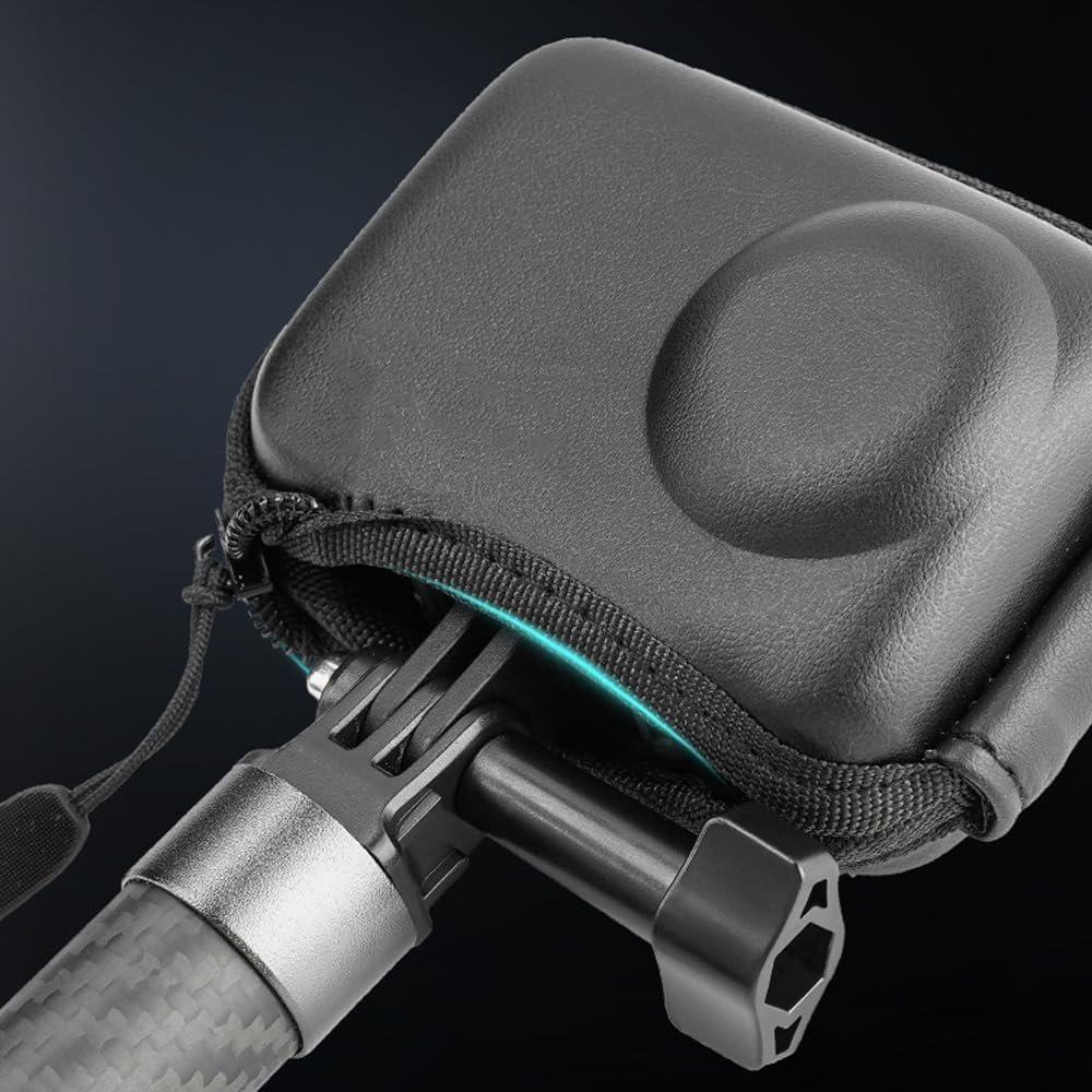 VOANZO 1 X Sports Camera Case for Selfie Stick and Tripod Mount for Action 5Pro 4 3 Outdoor Shooting, D'Alene To image number 1
