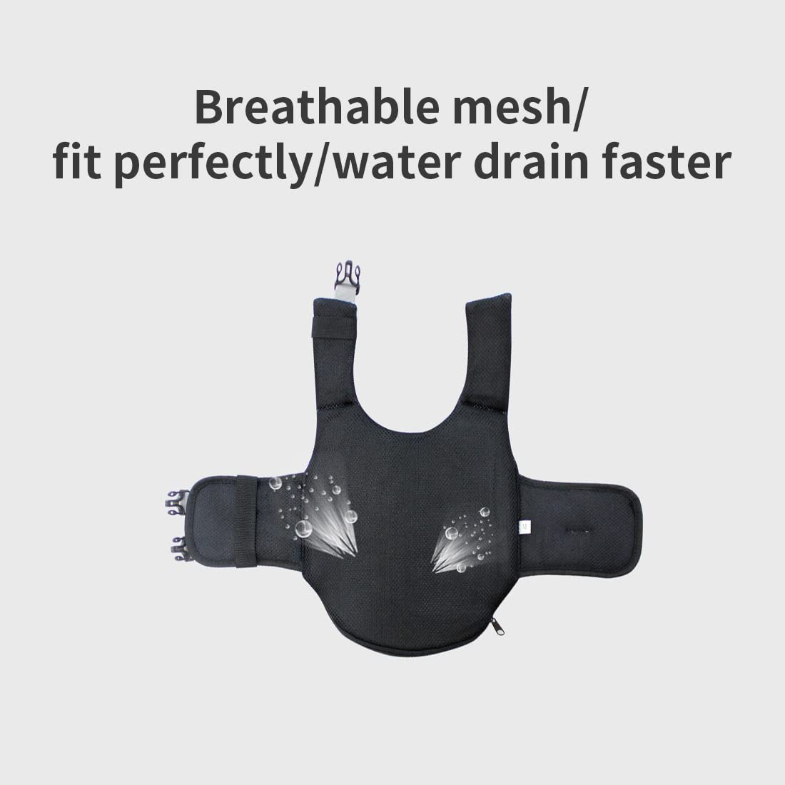 Dog Life Jacket Pet Swimwear Floating Safety Vest Buoyancy Aid Harness Swimming Swimsuit Puppy Vocation Summer Adjustable Pool Camo Green M image number 6