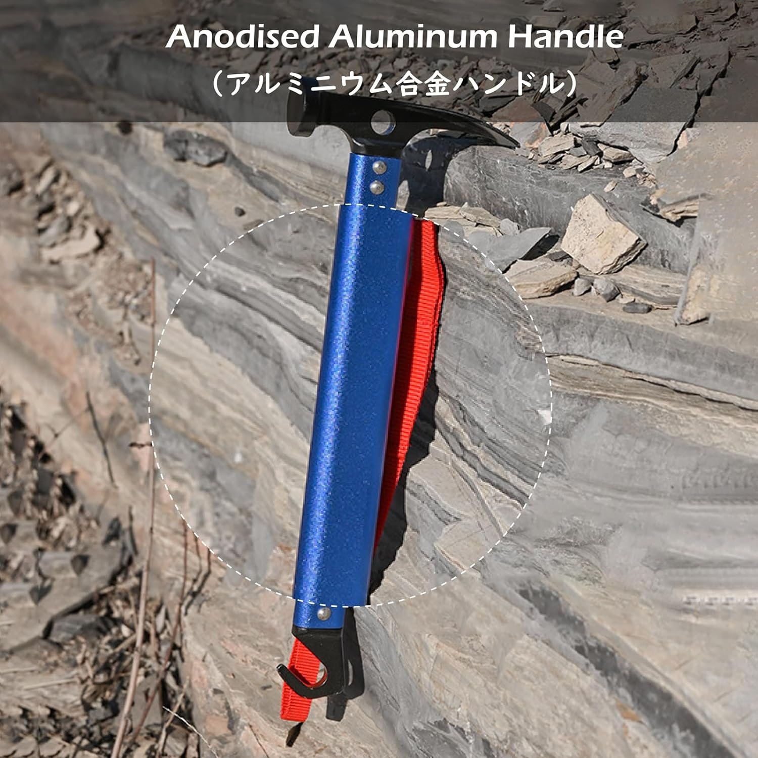 TRIWONDER Camping Mallet Tent Peg Puller Multi-Function Hammer Aluminum High Carbon Steel Hammer with Tent Peg Remover for Outdoor Camping Picnic