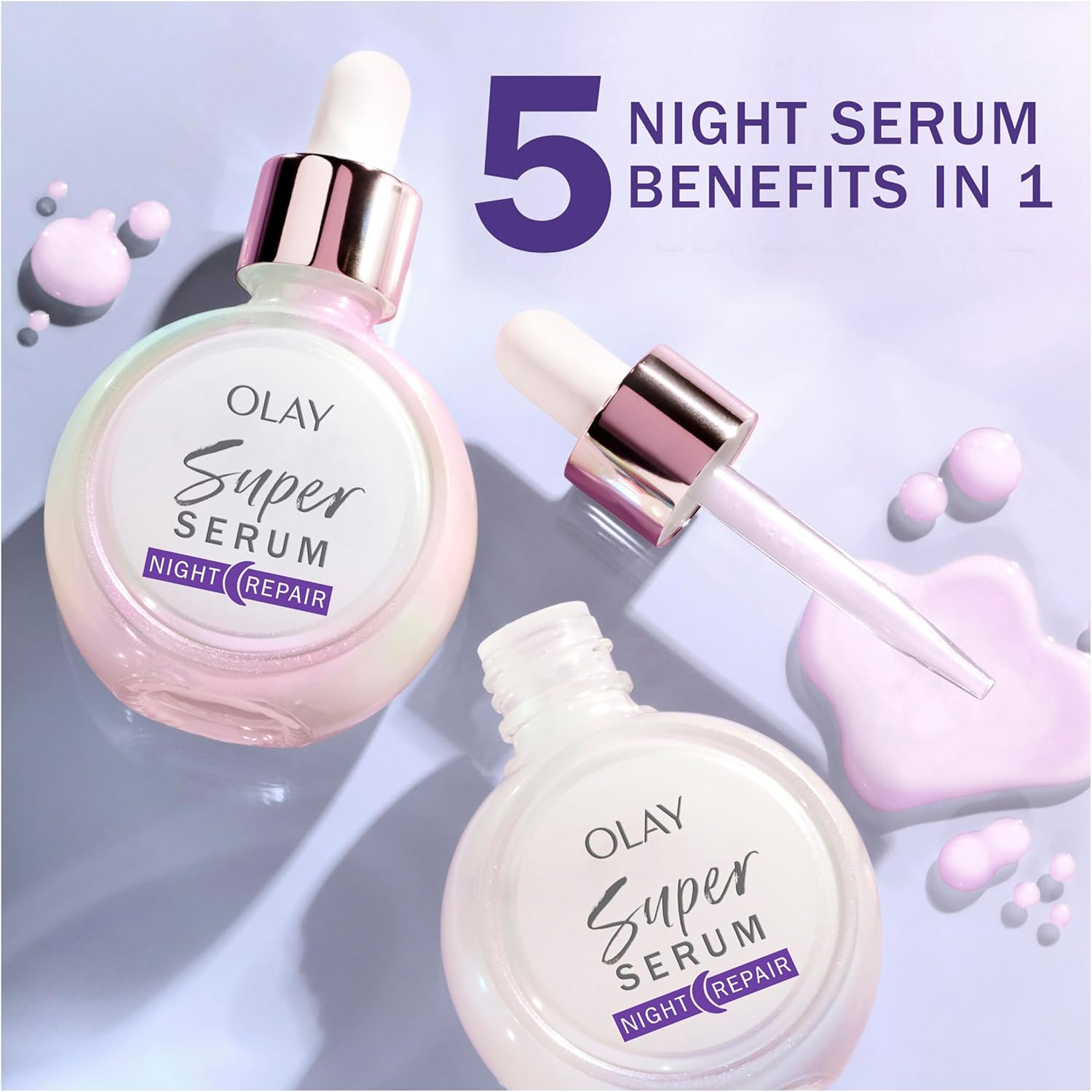 Olay Super Serum Night Repair anti Aging & Brightening 30Ml image number 4