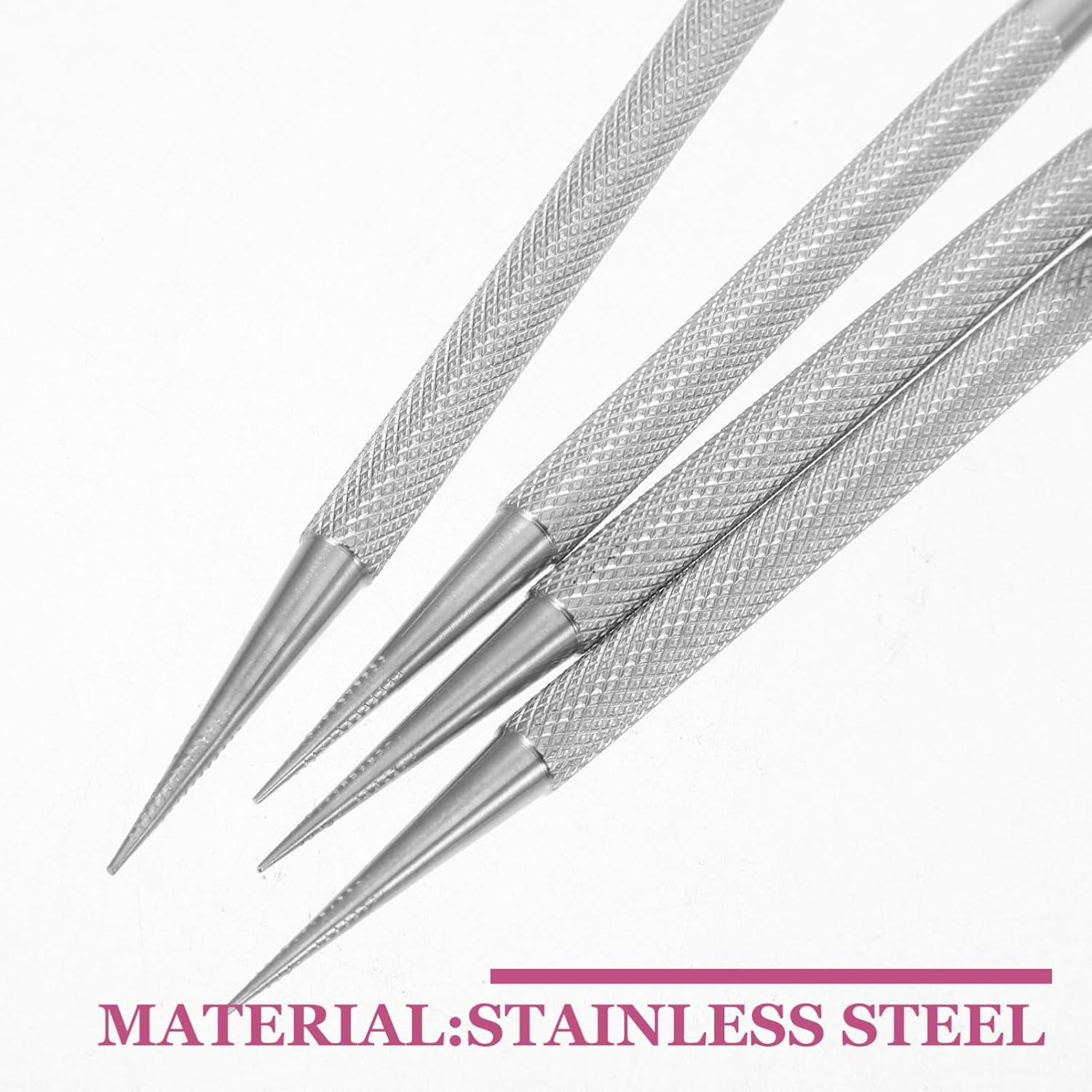 SAFIGLE Cuticle Pusher Tool Stainless Steel Double Head Cuticle Remover Nail Art Supplies Professional Nail Tech Tools image number 5